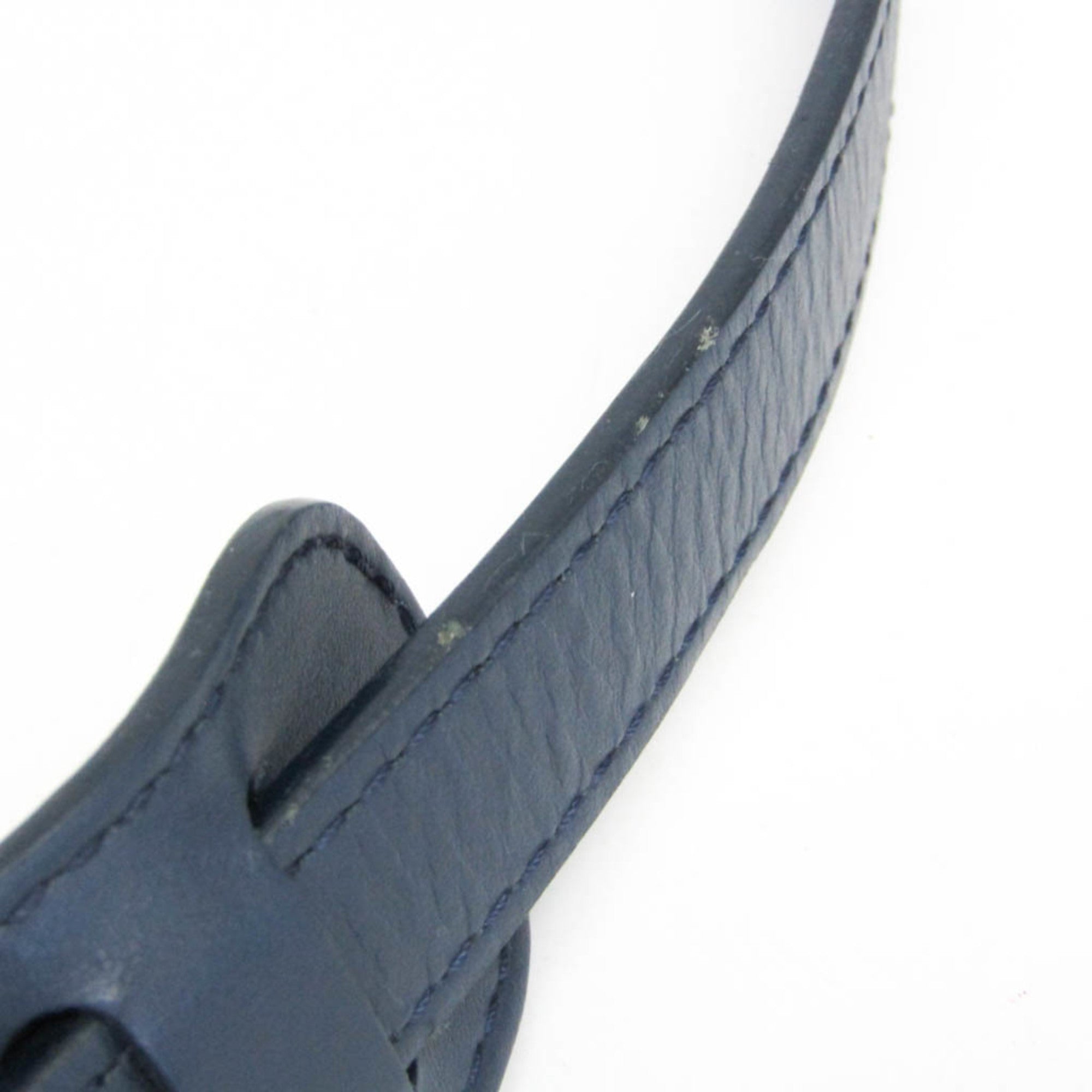 LOV Monogram Denim Soft Trunk M44723 Women's Shoulder Bag Blue