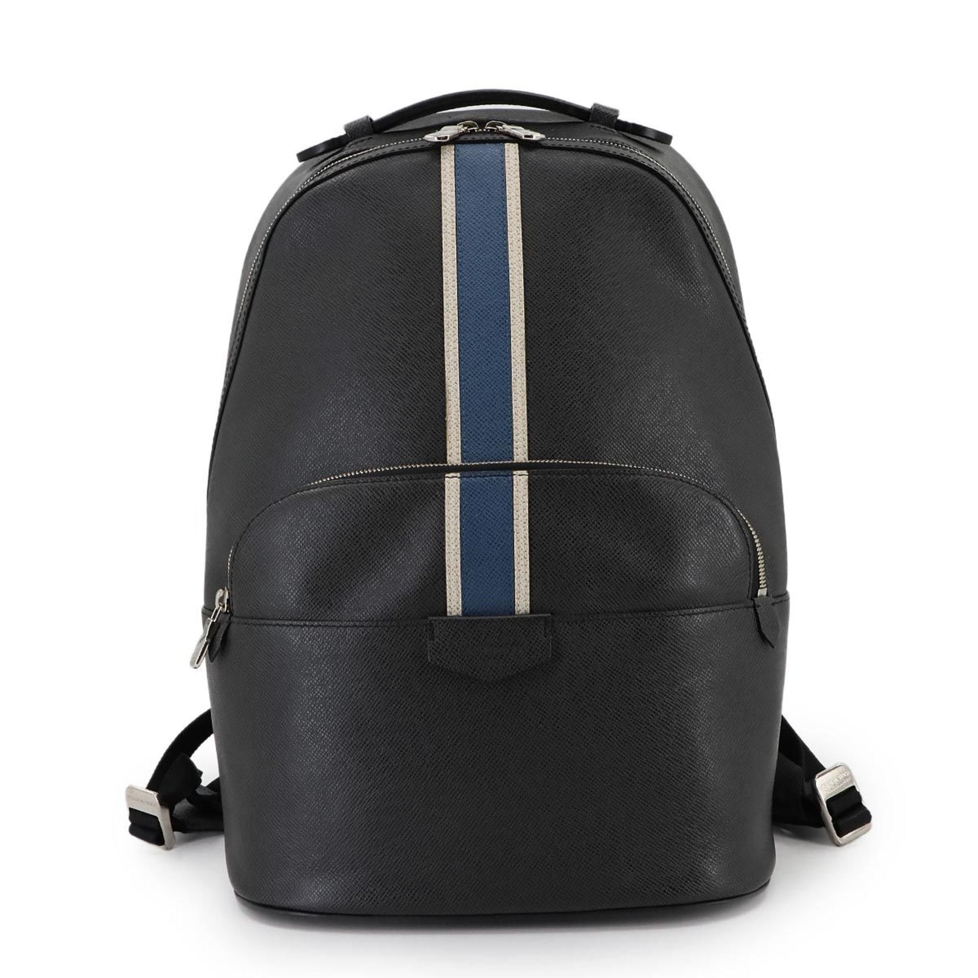 LOV Taiga Anton Backpack, Leather, Ardoise, M34405