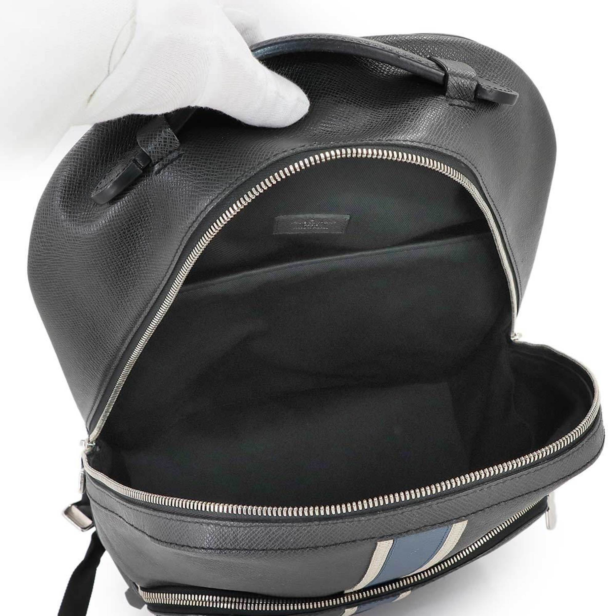 LOV Taiga Anton Backpack, Leather, Ardoise, M34405