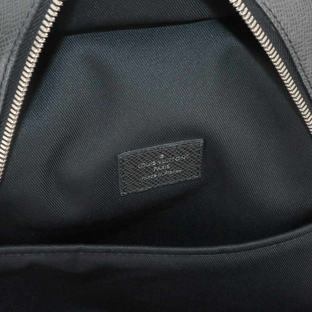 LOV Taiga Anton Backpack, Leather, Ardoise, M34405