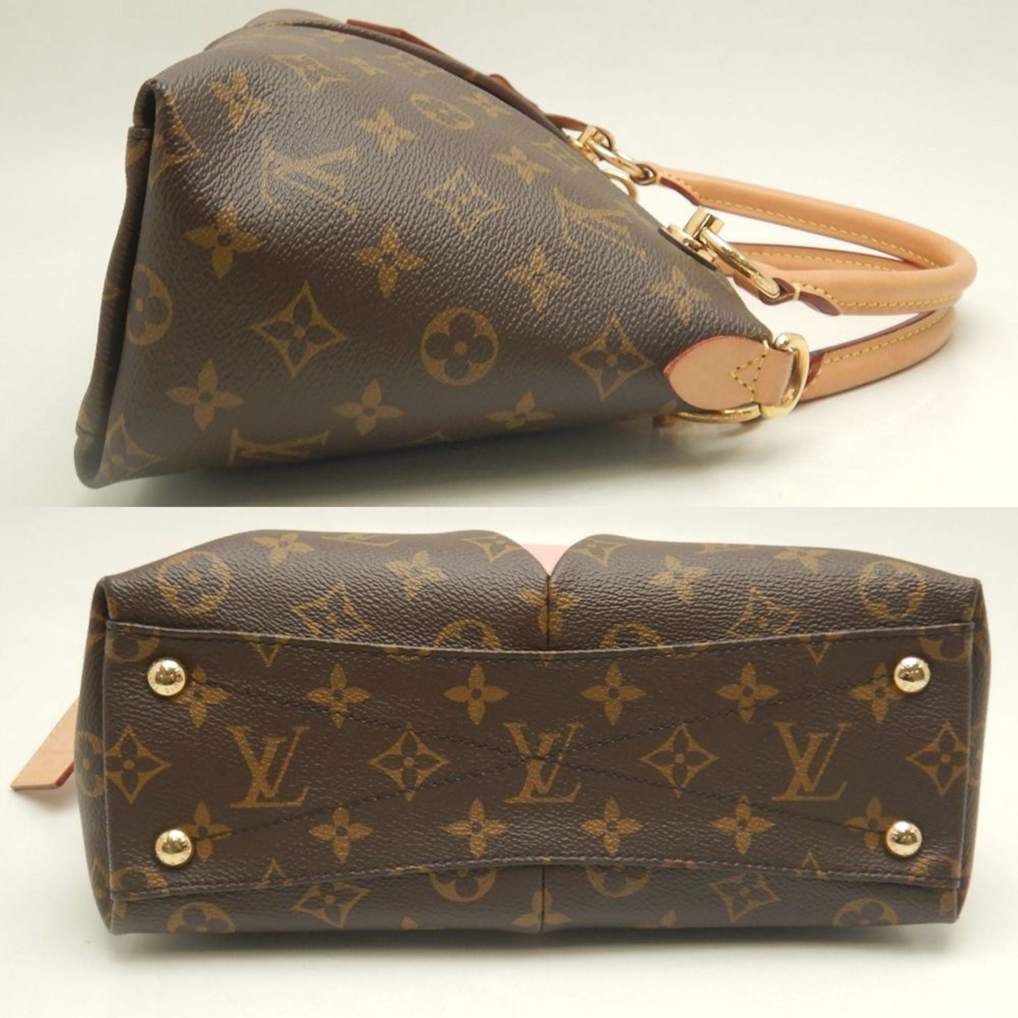 LOV Monogram V Tote BB M43967 Handbag in Rose Poodle, Women's, 253353