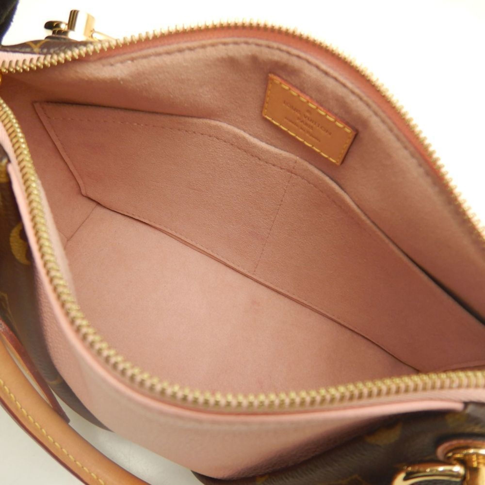 LOV Monogram V Tote BB M43967 Handbag in Rose Poodle, Women's, 253353