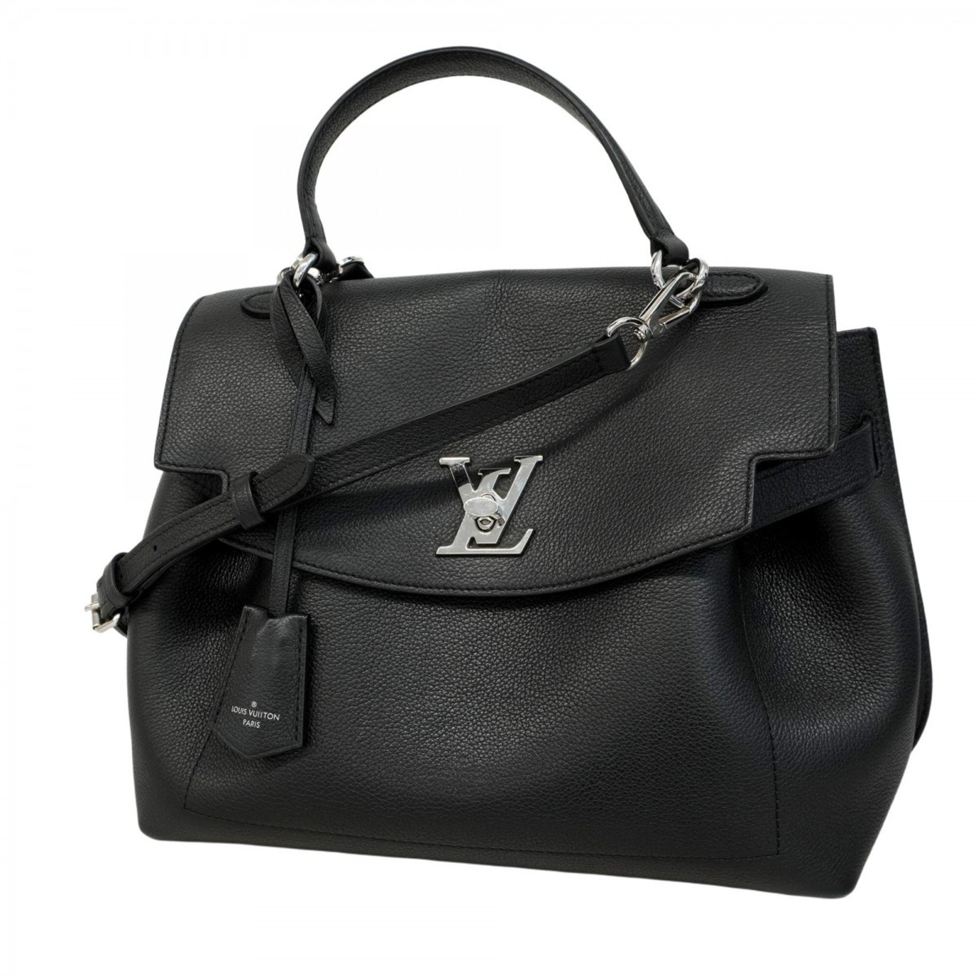 LOV Lock Me Ever MM M51395 Noir 2-Way Handbag for Women