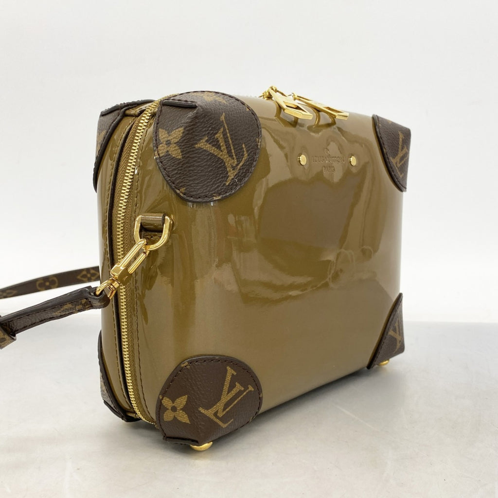 LOV Vernis Venice Shoulder Bag M54390 Vert Bronze for Women