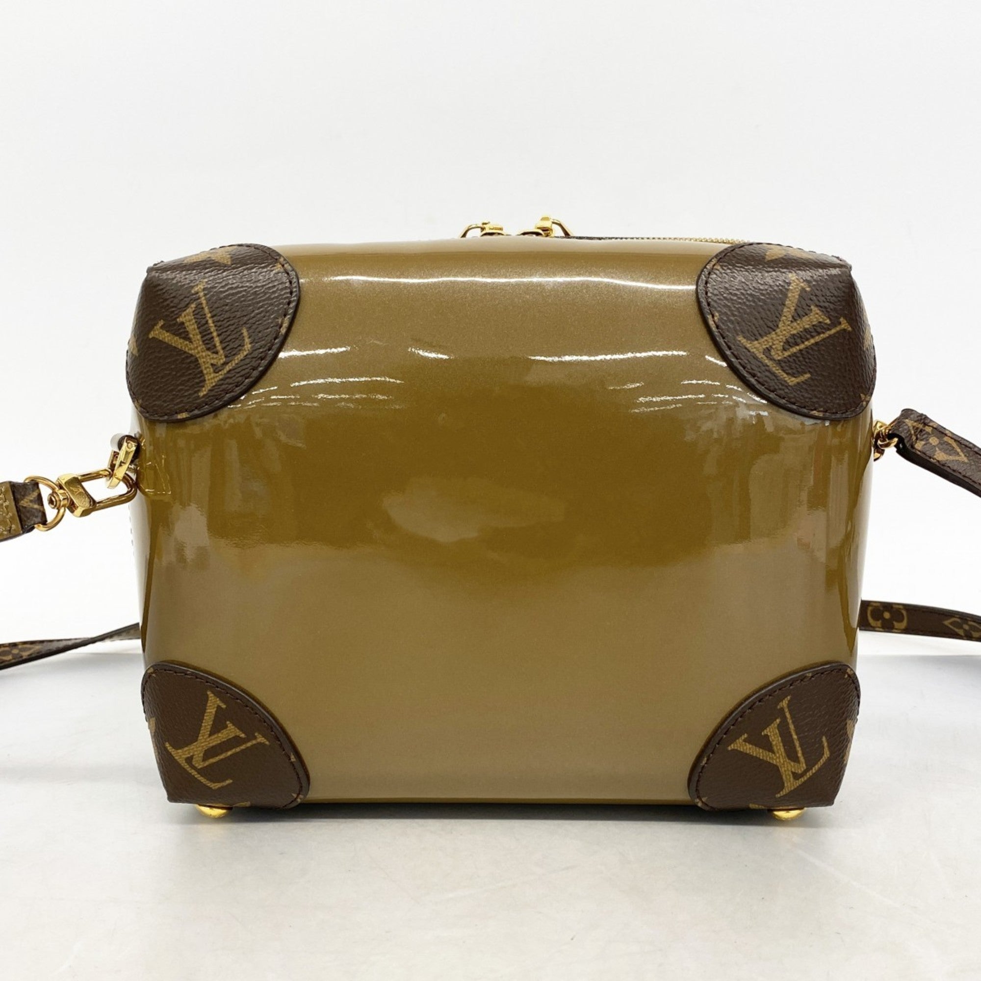 LOV Vernis Venice Shoulder Bag M54390 Vert Bronze for Women