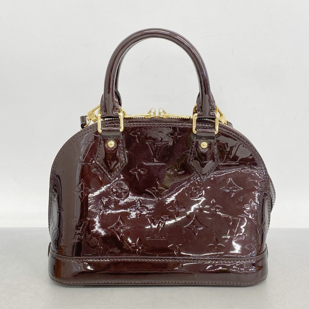 LOV Vernis Alma BB Handbag M91678 Amaranth, 2-Way Bag for Women