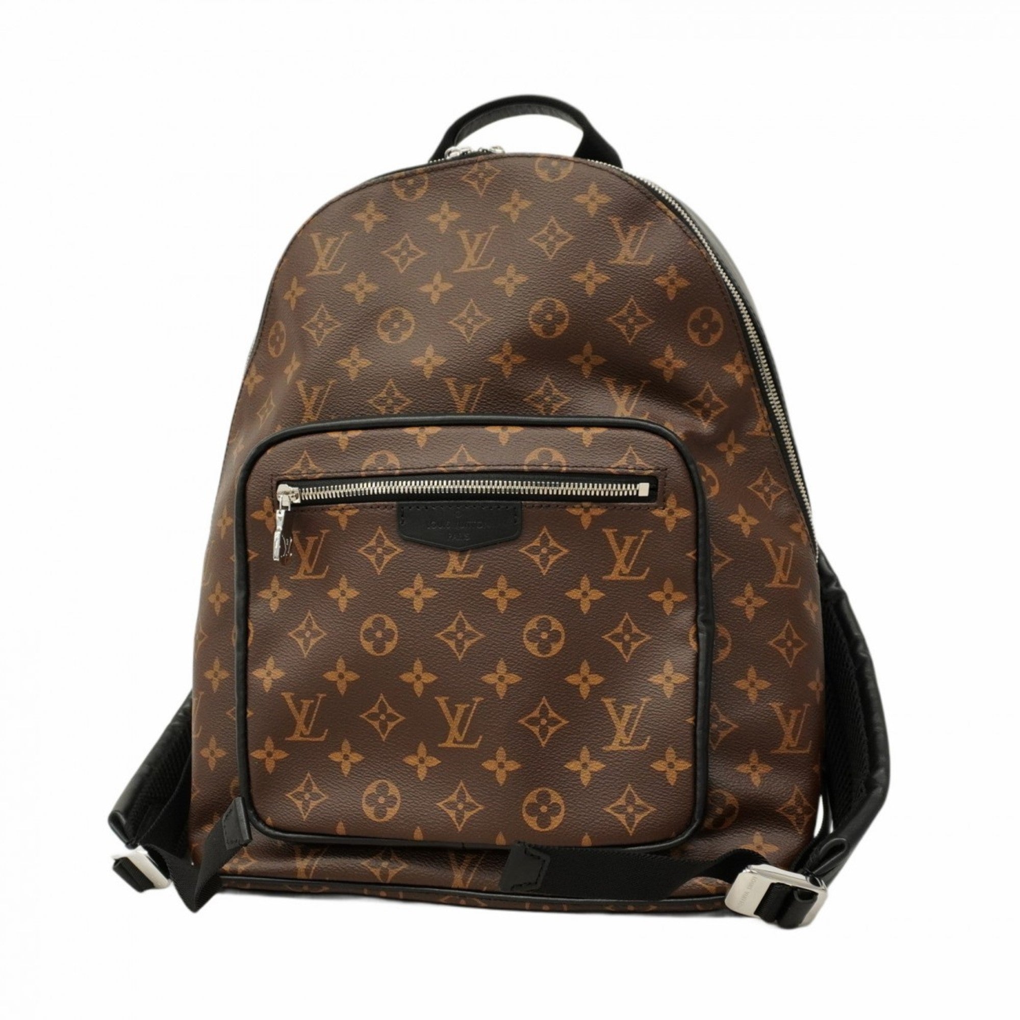 LOV Backpack/Daypack Monogram Macassar Josh NV M45349 Brown/Black Men's