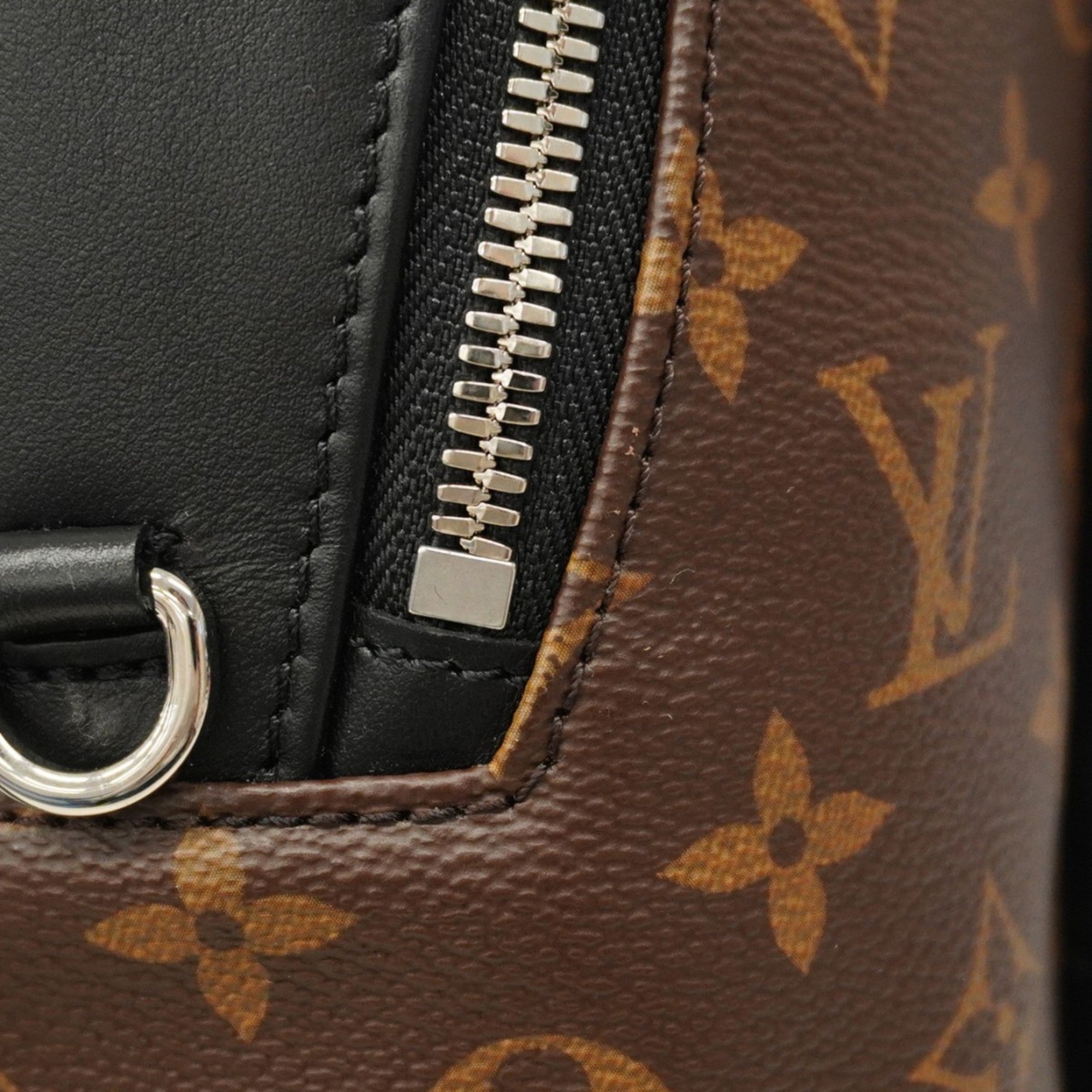 LOV Backpack/Daypack Monogram Macassar Josh NV M45349 Brown/Black Men's