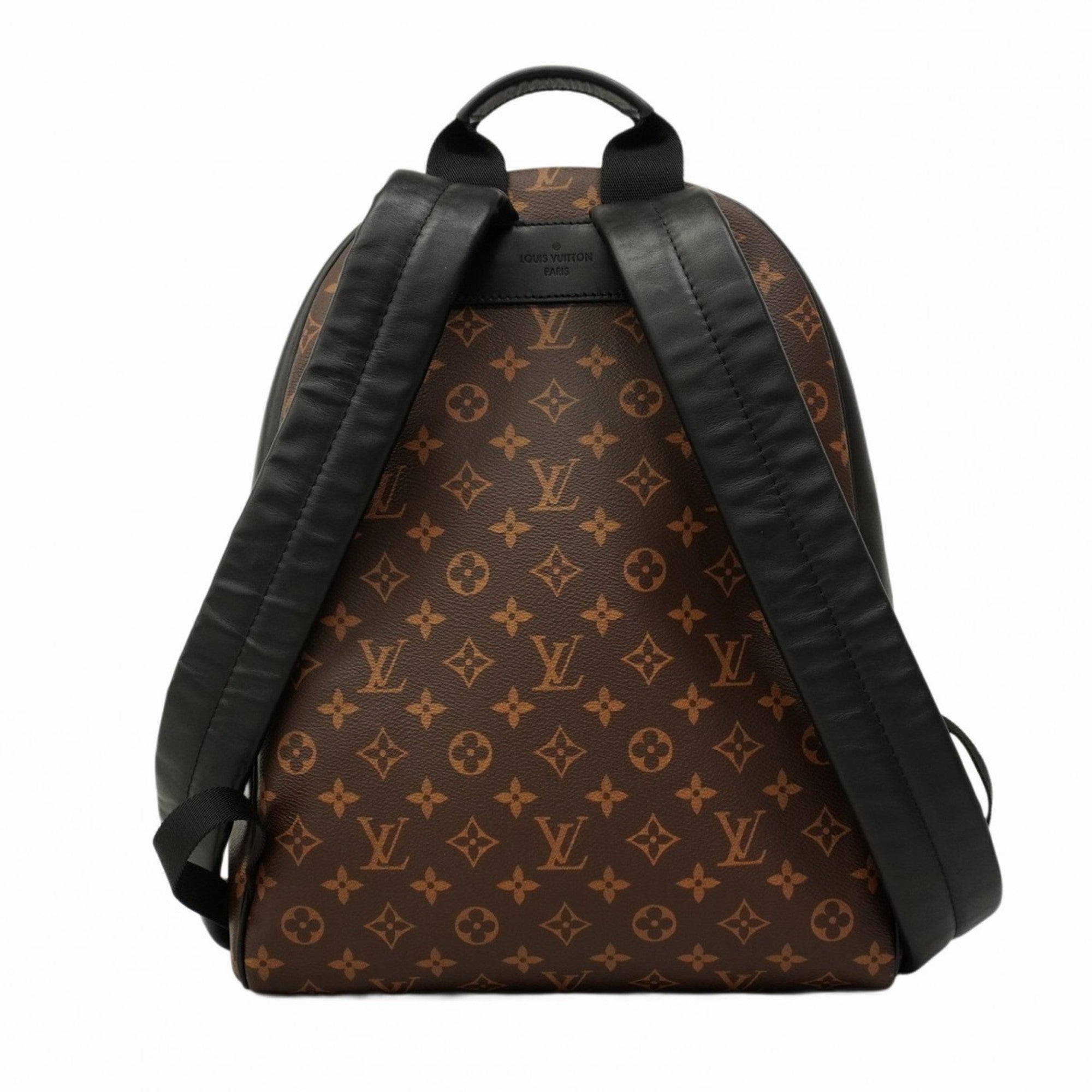 LOV Backpack/Daypack Monogram Macassar Josh NV M45349 Brown/Black Men's