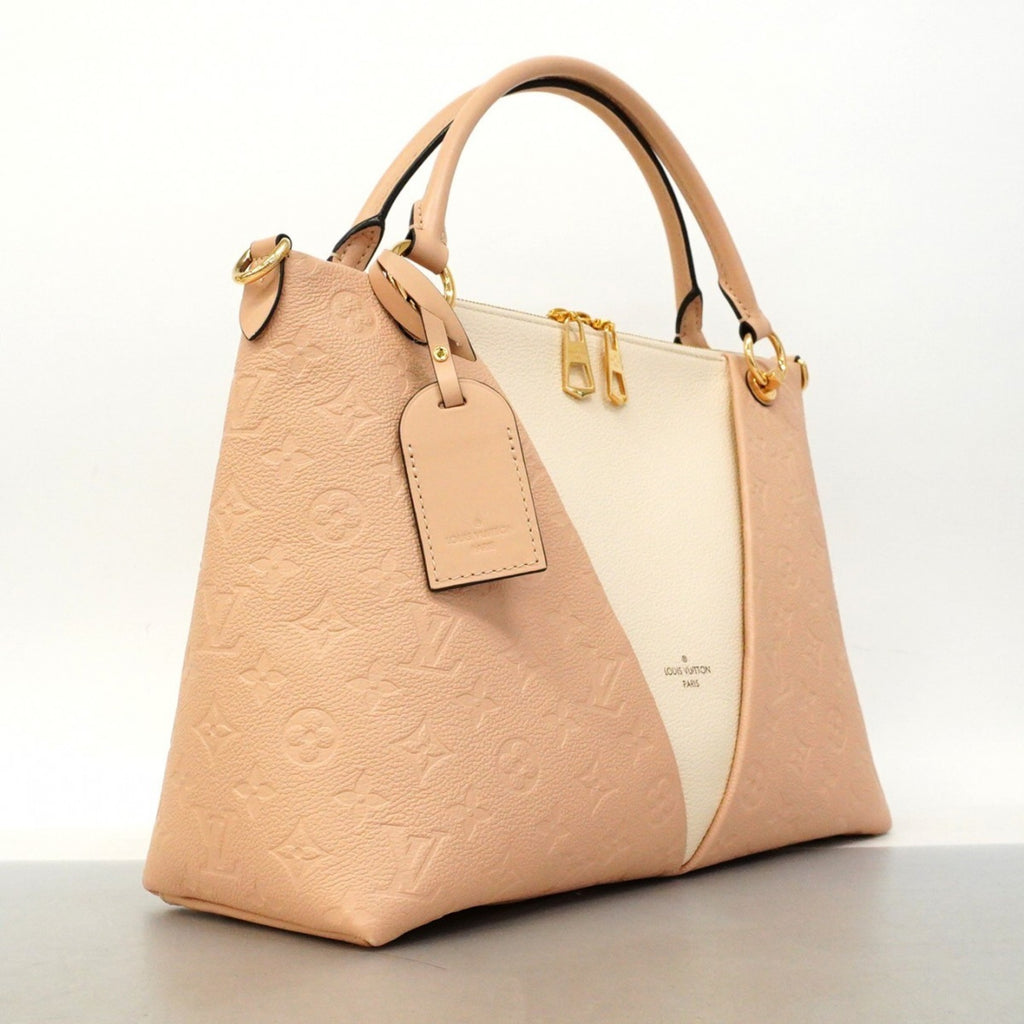 LOV Monogram Empreinte V Tote MM Beige Rose Creme 2-Way Bag for Women (P1595064)