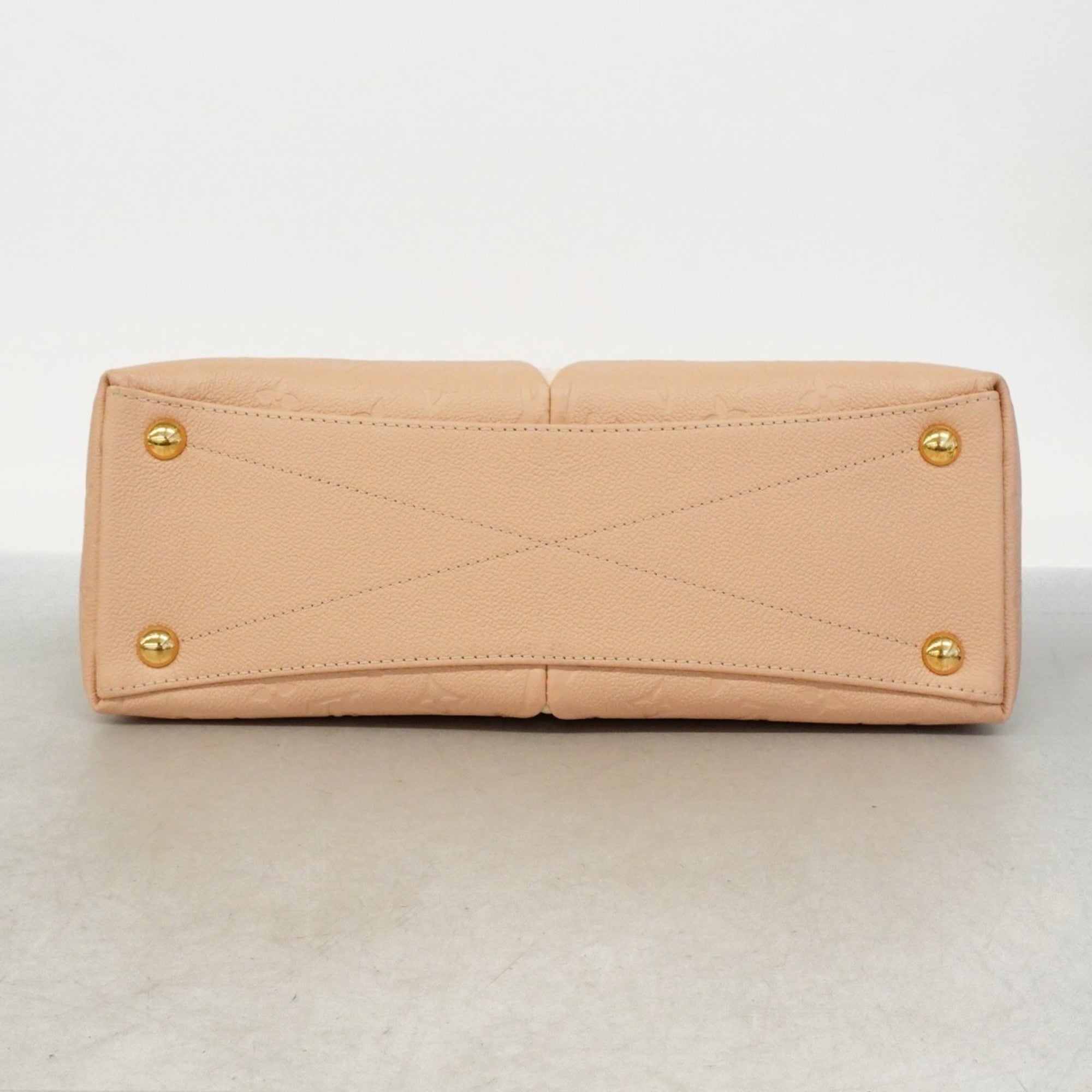 LOV Monogram Empreinte V Tote MM Beige Rose Creme 2-Way Bag for Women (P1595064)