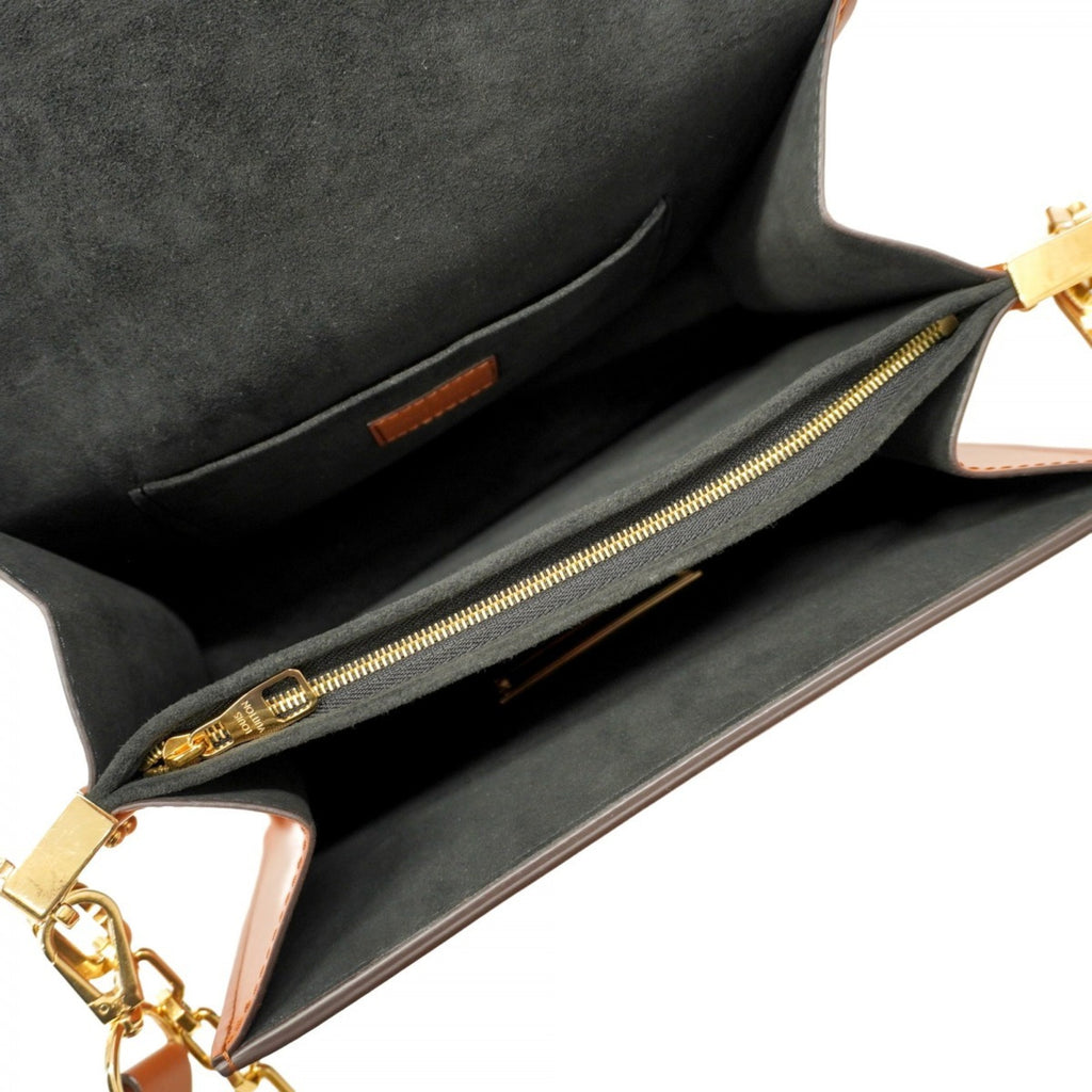 LOV Monogram Reverse Dauphine MM Handbag M45958 Brown 2-Way Bag for Women