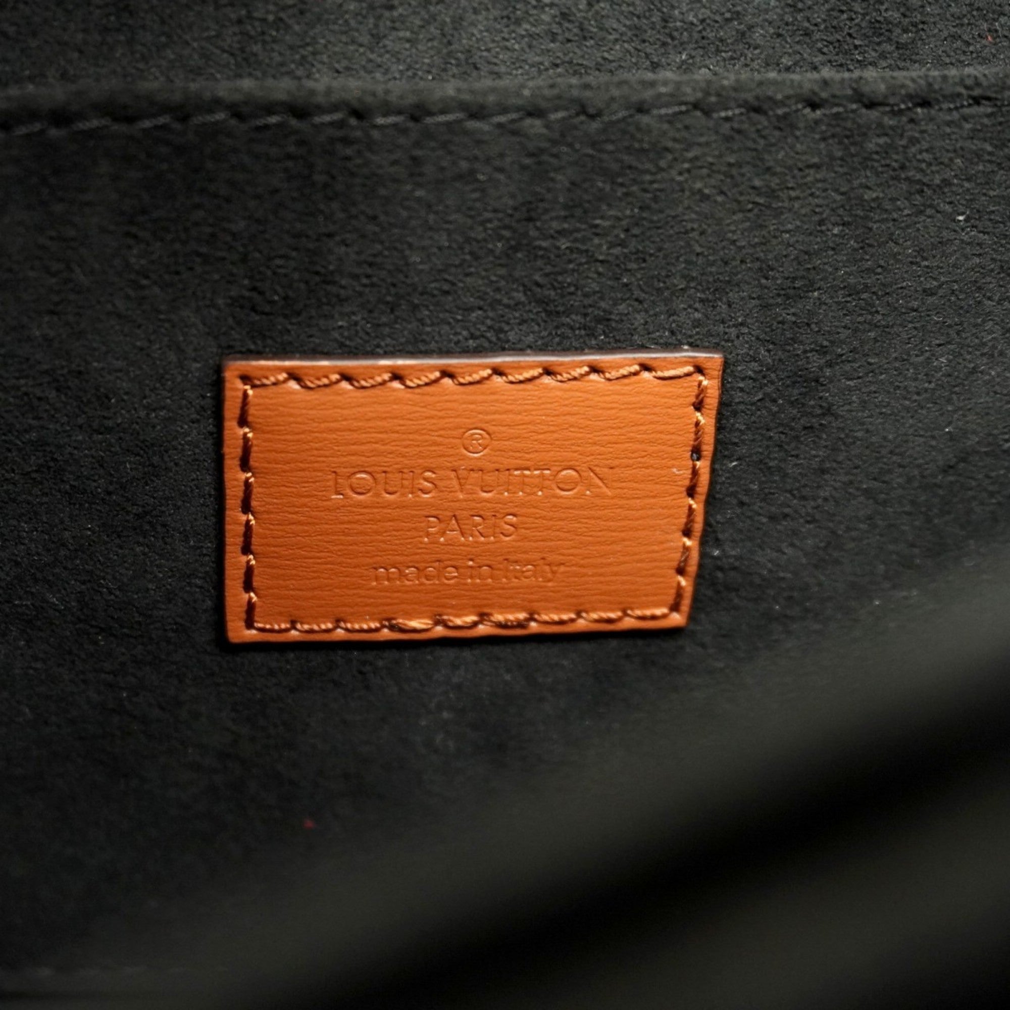 LOV Monogram Reverse Dauphine MM Handbag M45958 Brown 2-Way Bag for Women