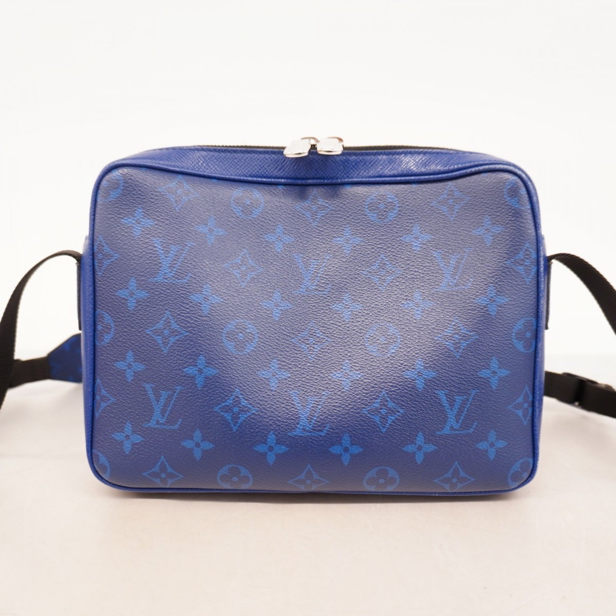 LOV Taigarama Outdoor PM Shoulder Bag M30242 Cobalt Men's