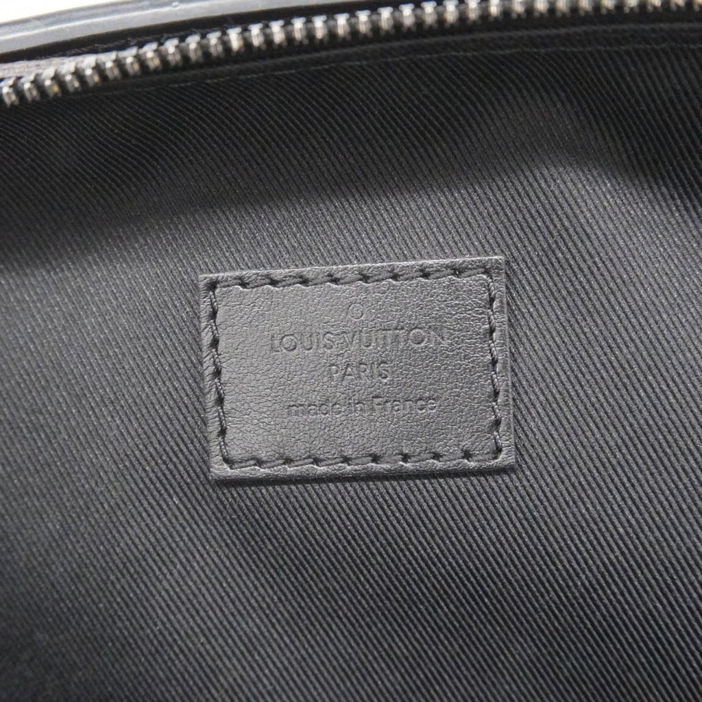 LOV Monogram Macassar Soft Handle Trunk Shoulder Bag M45935 Brown/Black Men's