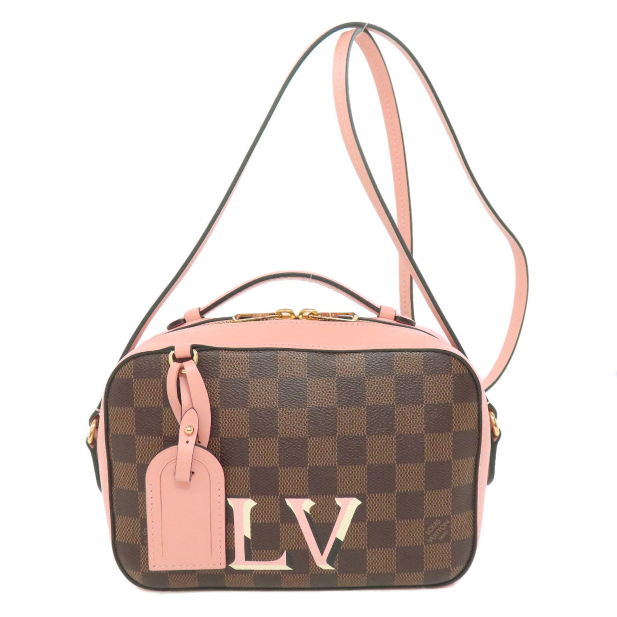LOV N40179 Santa Monica Shoulder Bag Damier Canvas Women's LOUIS VUITTON