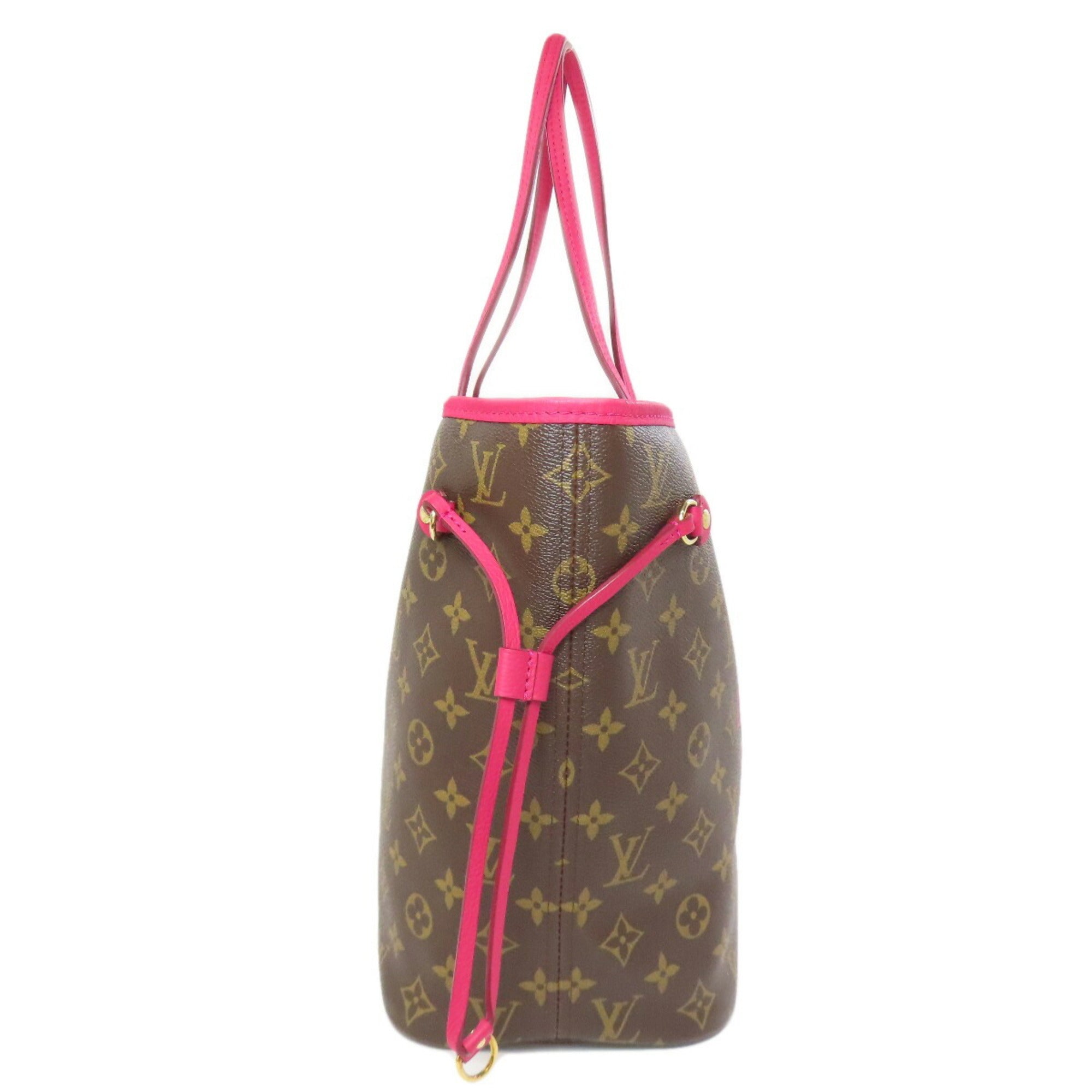 LOV M40940 Neverfull MM Ikat Flower Tote Bag Monogram Canvas Women's LOUIS VUITTON
