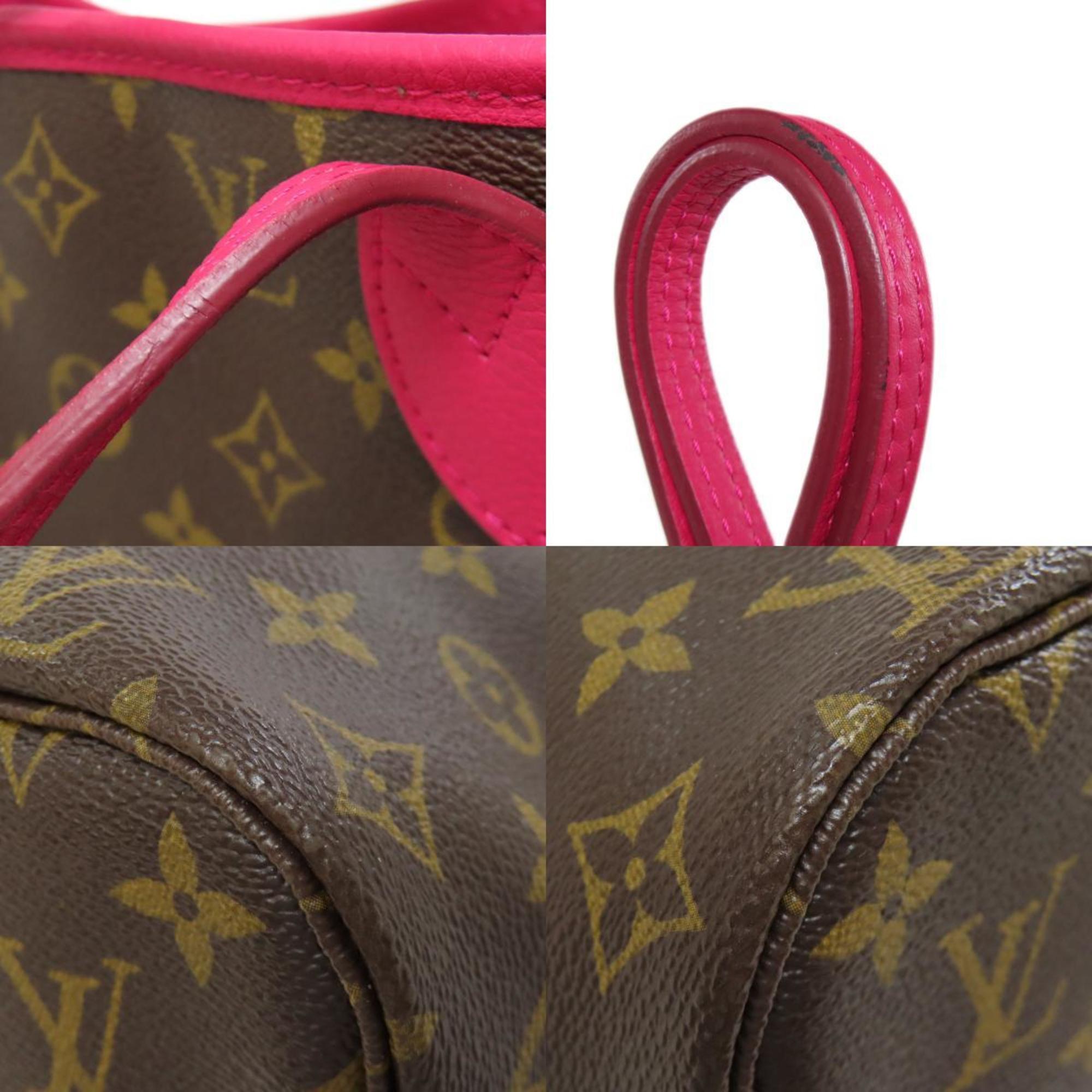 LOV M40940 Neverfull MM Ikat Flower Tote Bag Monogram Canvas Women's LOUIS VUITTON