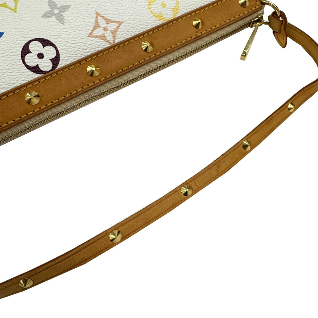 LOV Pochette Accessoires Monogram Multicolore Blanc White M92649 Handbag for Women