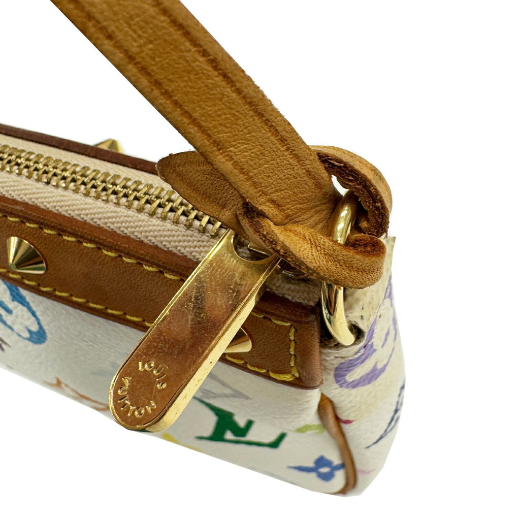 LOV Pochette Accessoires Monogram Multicolore Blanc White M92649 Handbag for Women