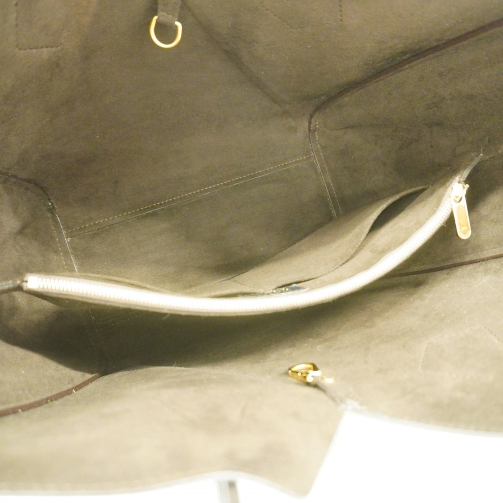 LOV Monogram Kimono MM Tote Bag M40460 Brown Noir Women's