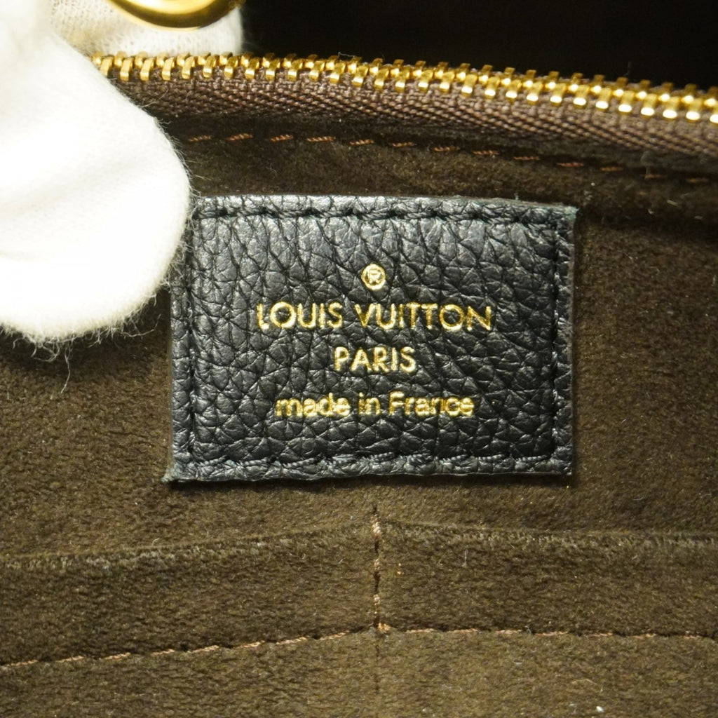 LOV Monogram Kimono MM Tote Bag M40460 Brown Noir Women's