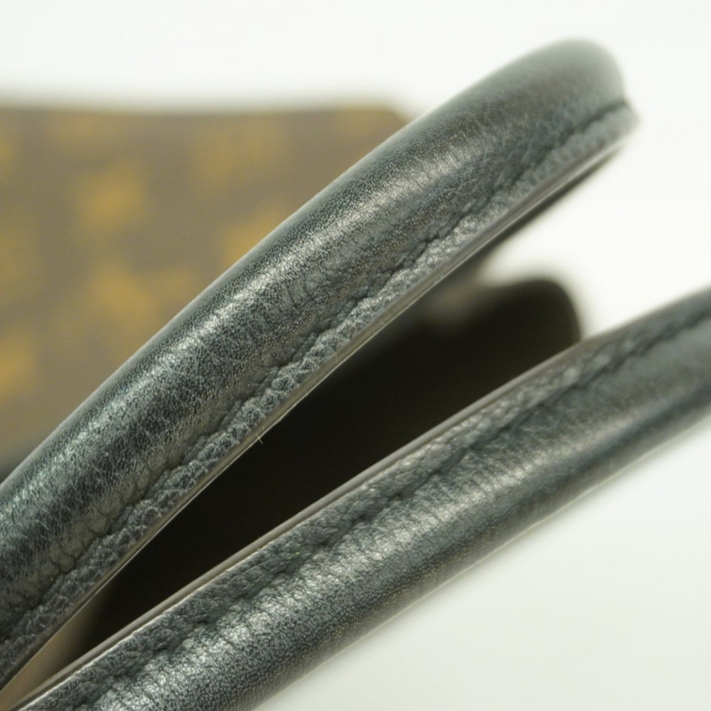 LOV Monogram Kimono MM Tote Bag M40460 Brown Noir Women's