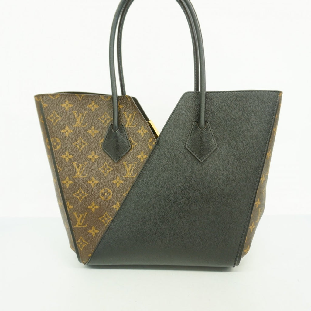 LOV Monogram Kimono MM Tote Bag M40460 Brown Noir Women's
