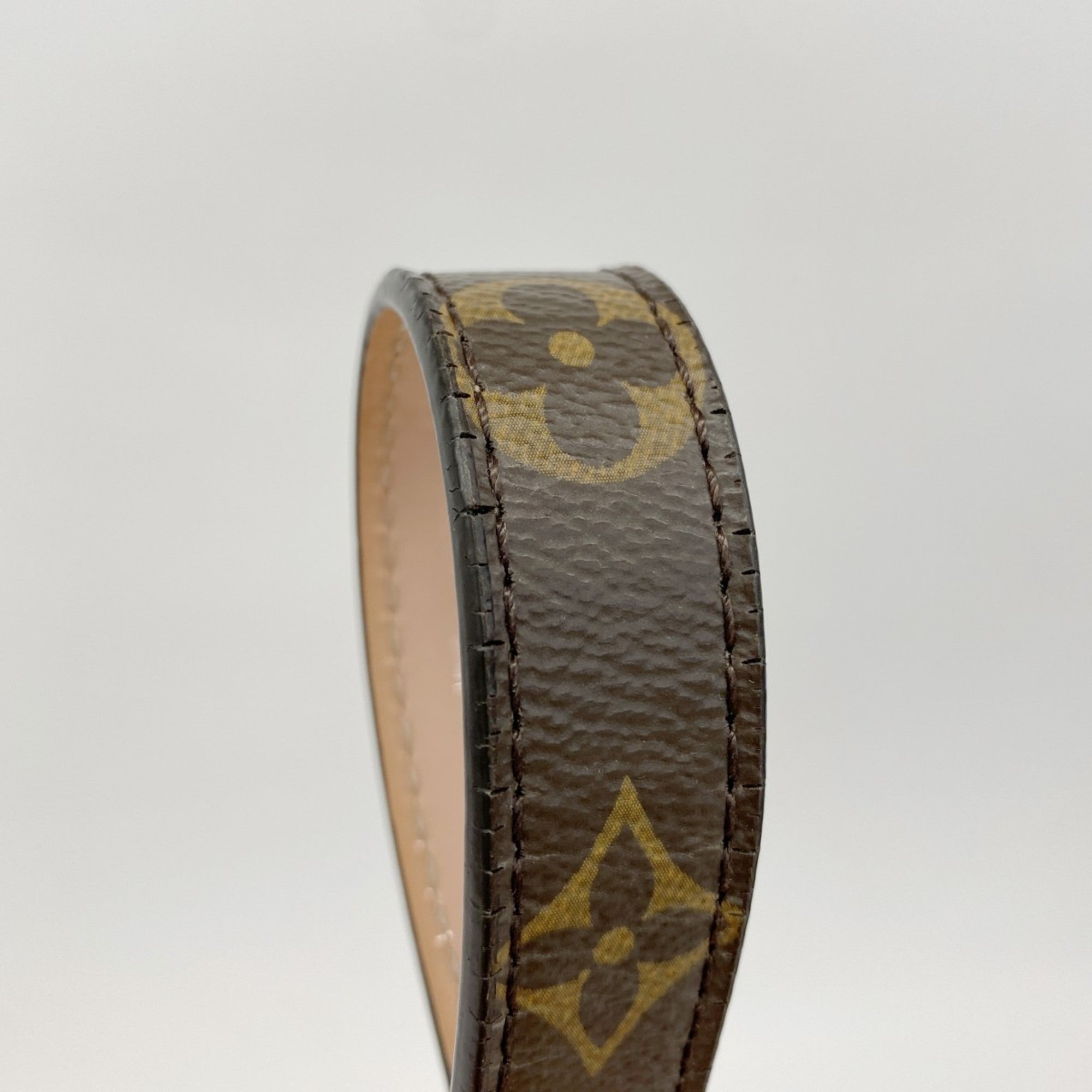 LOV Monogram Vernis Cherrywood PM Handbag M53355 Brown Rose Ballerine 2-Way Bag for Women