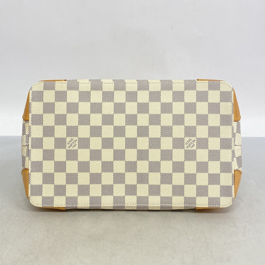 LOV Damier Azur Hampstead PM Tote Bag N51207 White Women's