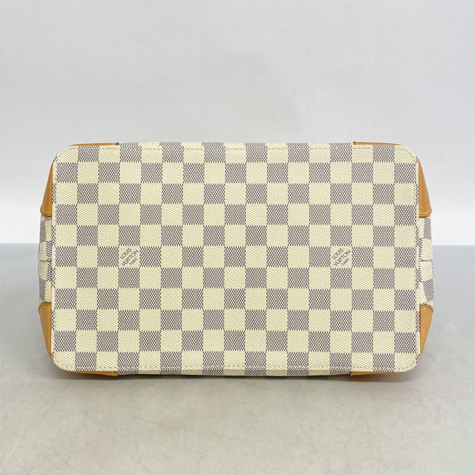 LOV Damier Azur Hampstead PM Tote Bag N51207 White Women's