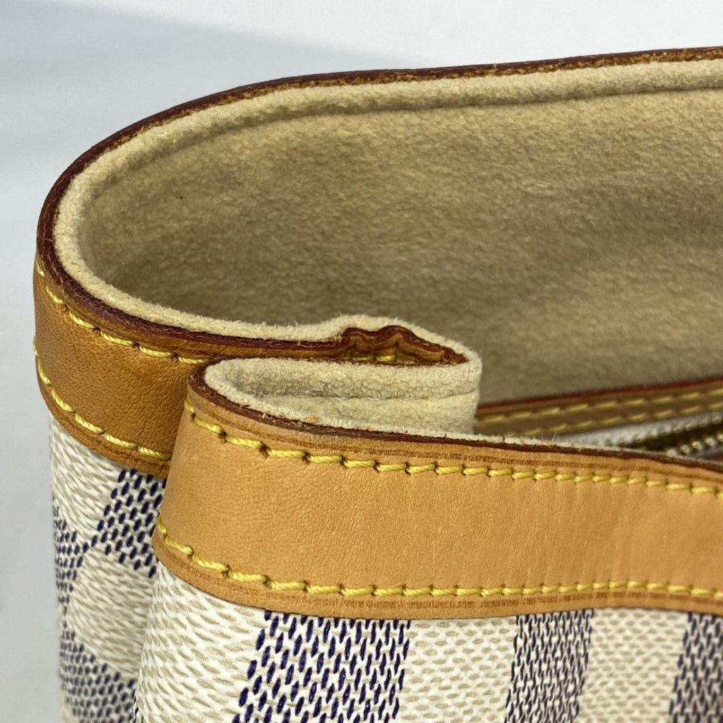 LOV Damier Azur Hampstead PM Tote Bag N51207 White Women's