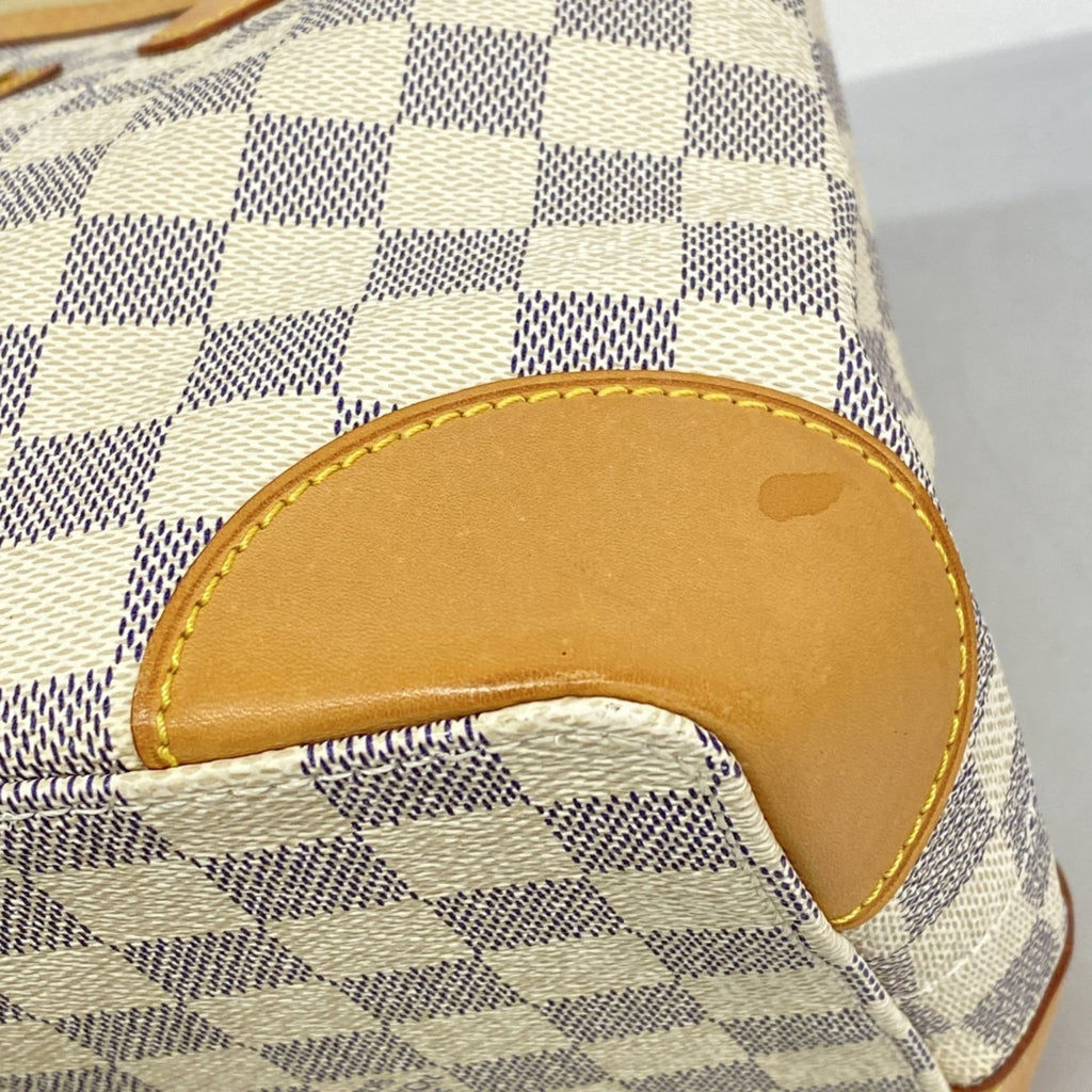 LOV Damier Azur Hampstead PM Tote Bag N51207 White Women's