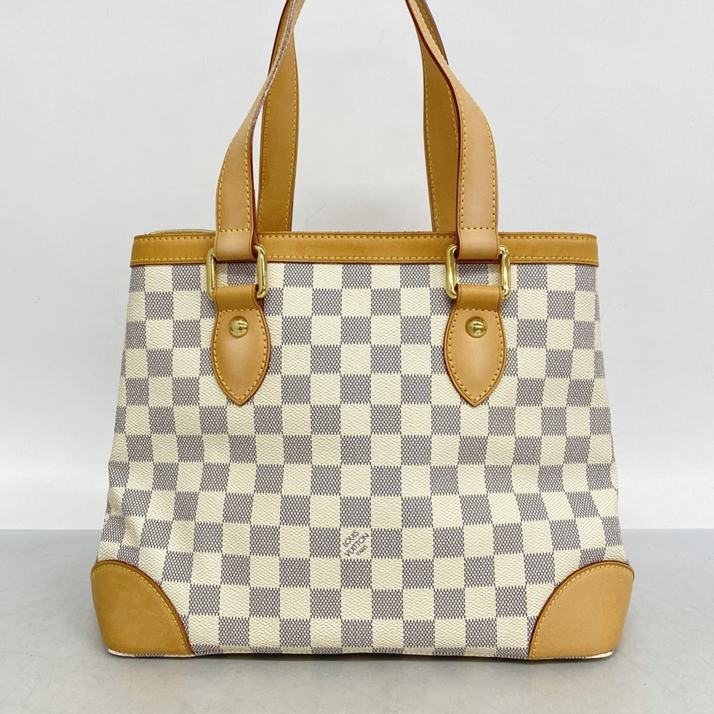 LOV Damier Azur Hampstead PM Tote Bag N51207 White Women's