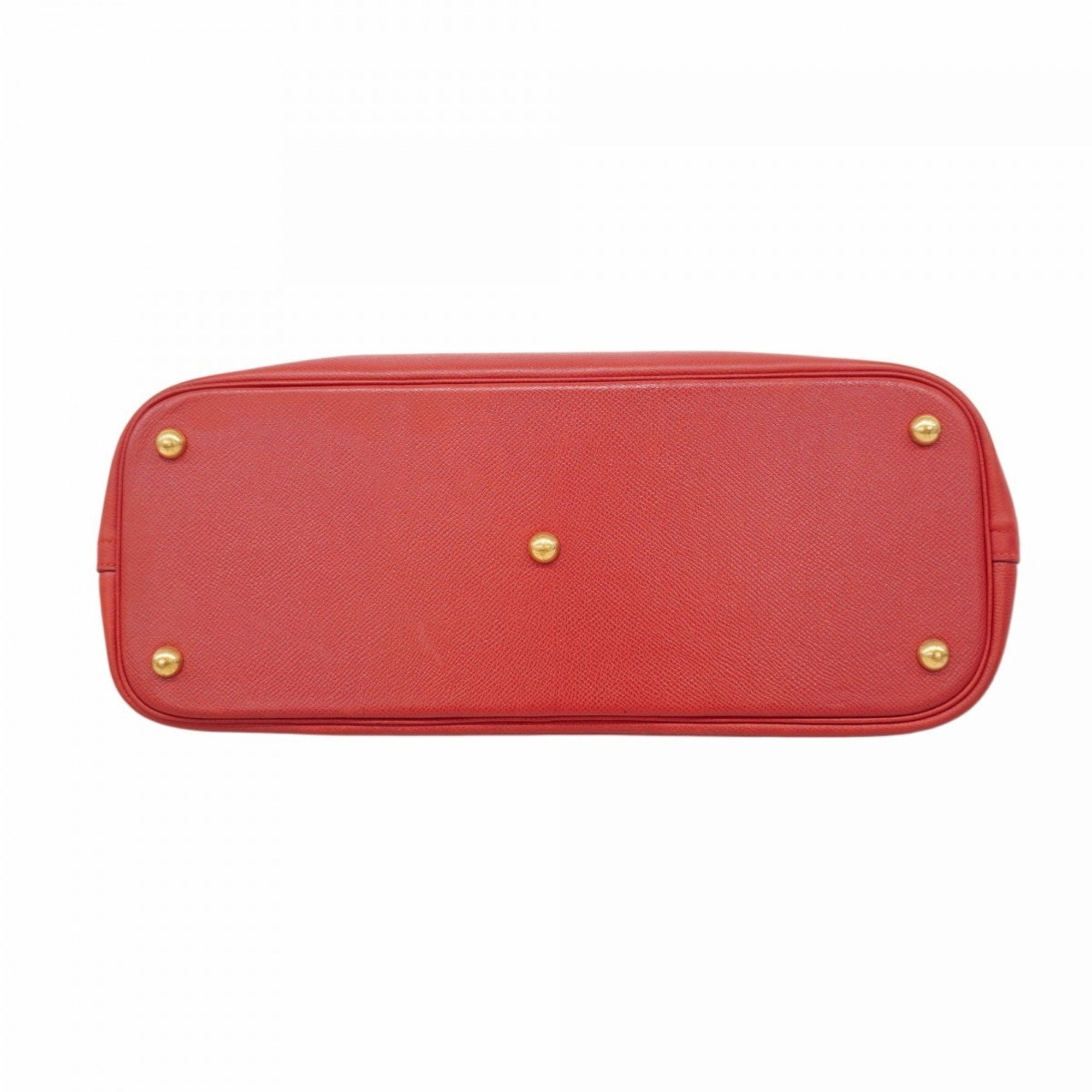 HMS Hermès Bolide 35 Handbag, Couchvel, Rouge vif, 〇W Stamp, 2-Way Bag, Women's, P1584618