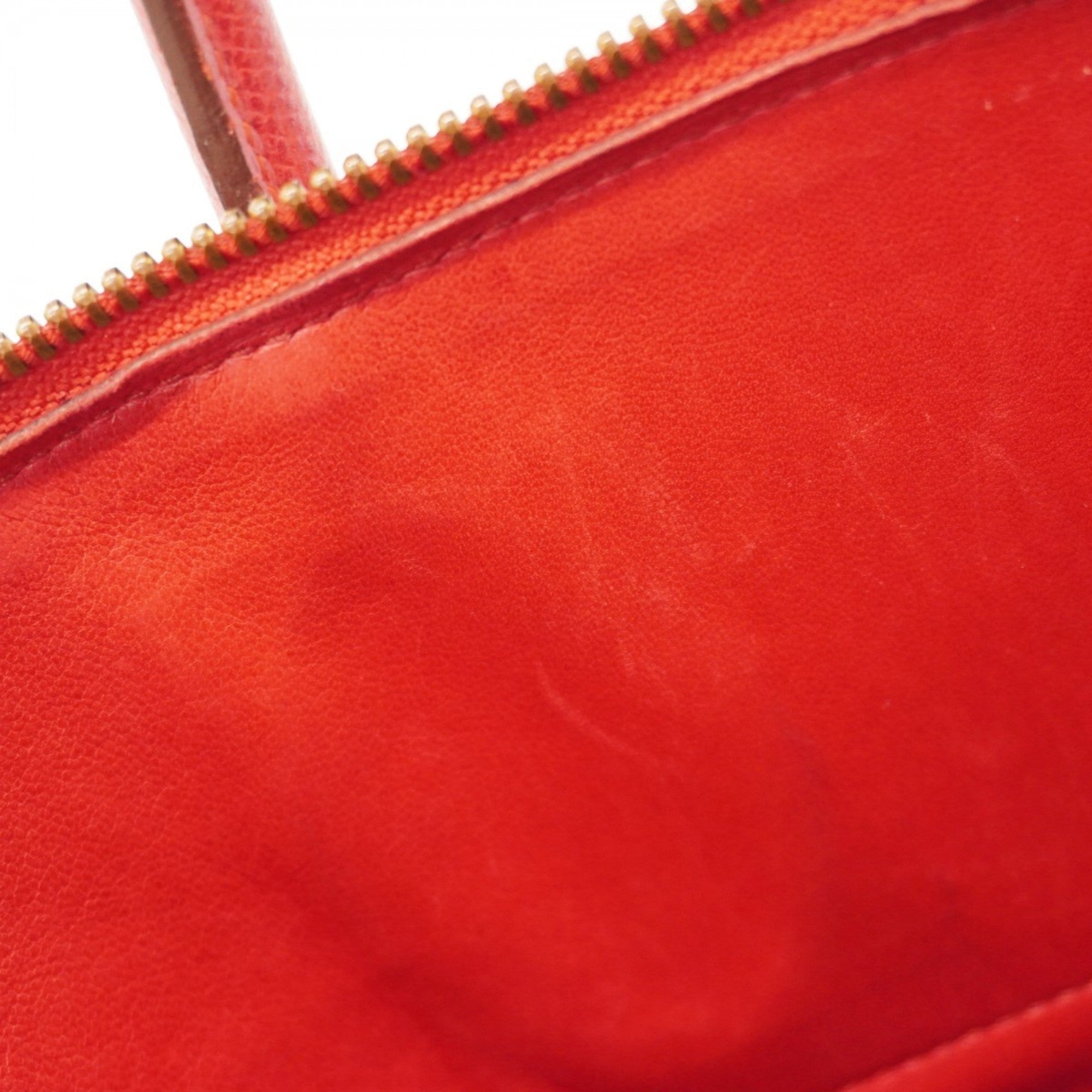 HMS Hermès Bolide 35 Handbag, Couchvel, Rouge vif, 〇W Stamp, 2-Way Bag, Women's, P1584618