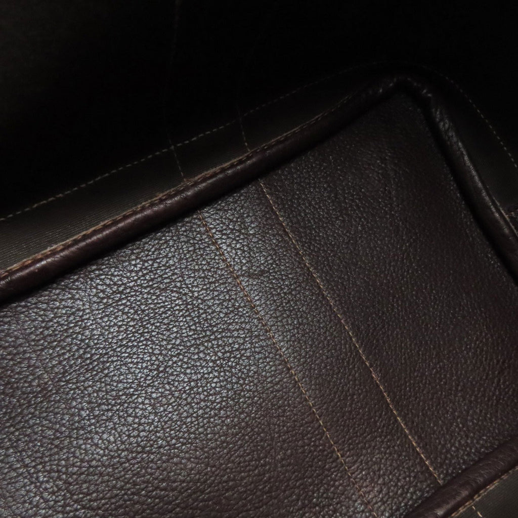 HMS Hermès Garden Party PM Tote Bag with Silver Hardware, Toile Officier, Women's