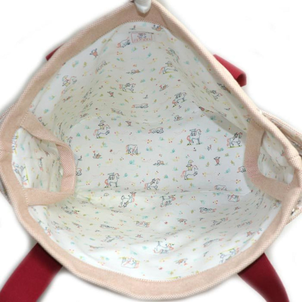 HMS Cabriole Mother's Bag Tote Red Women's