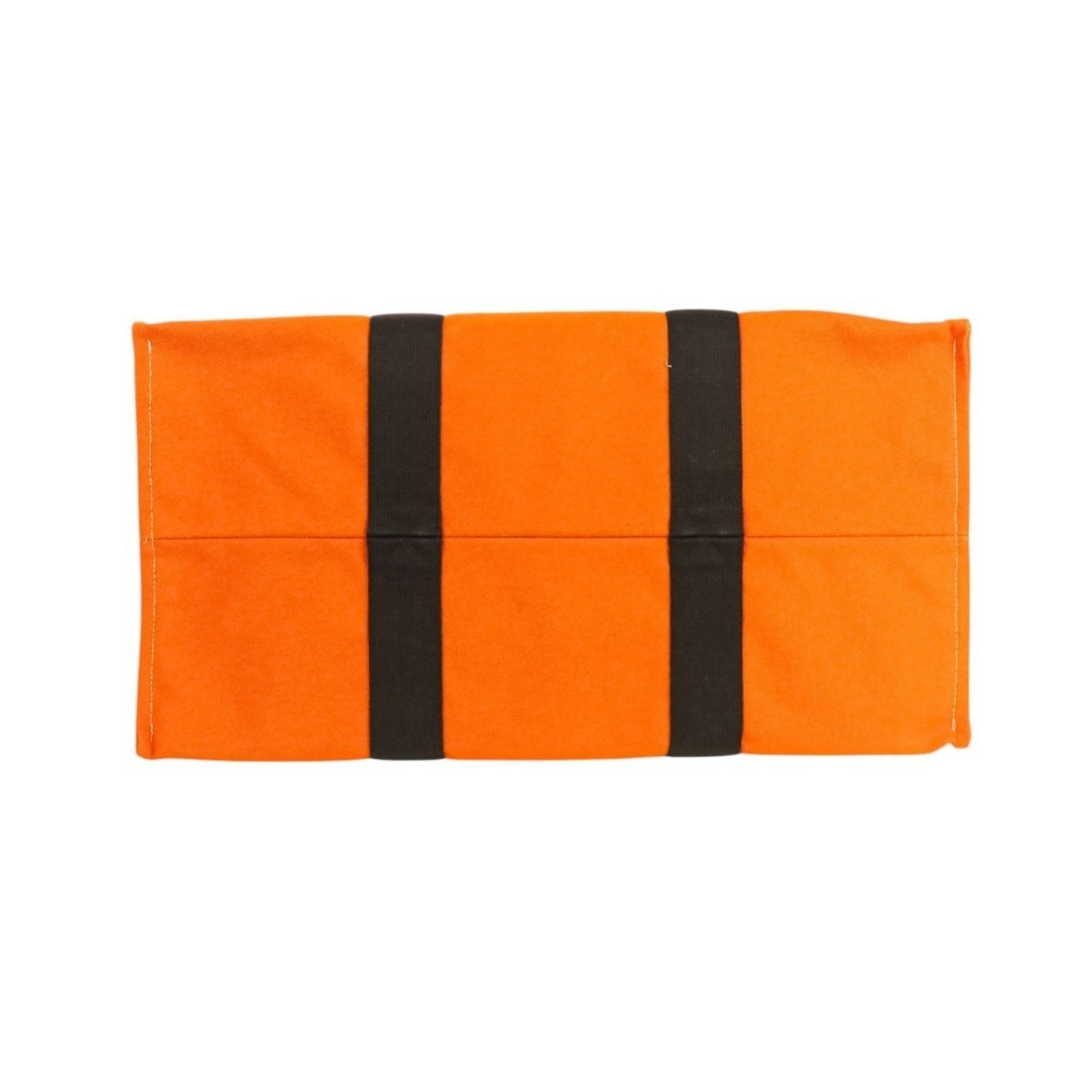 HMS Sebas de Plage Tote Bag Beach Torsade Marine Orange Brown Women's