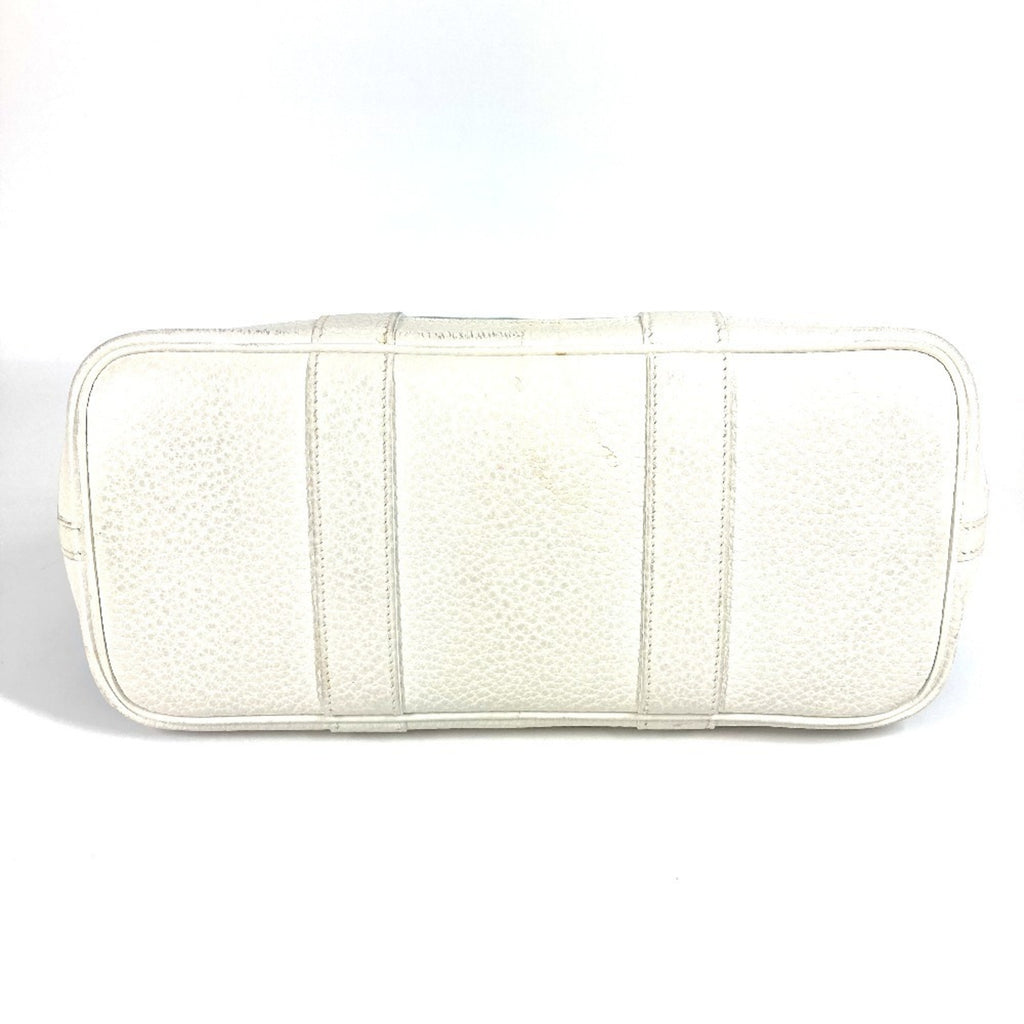 HMS Garden Party TPM Toile Officier Leather Handbag/Tote Bag, Women's, Blue