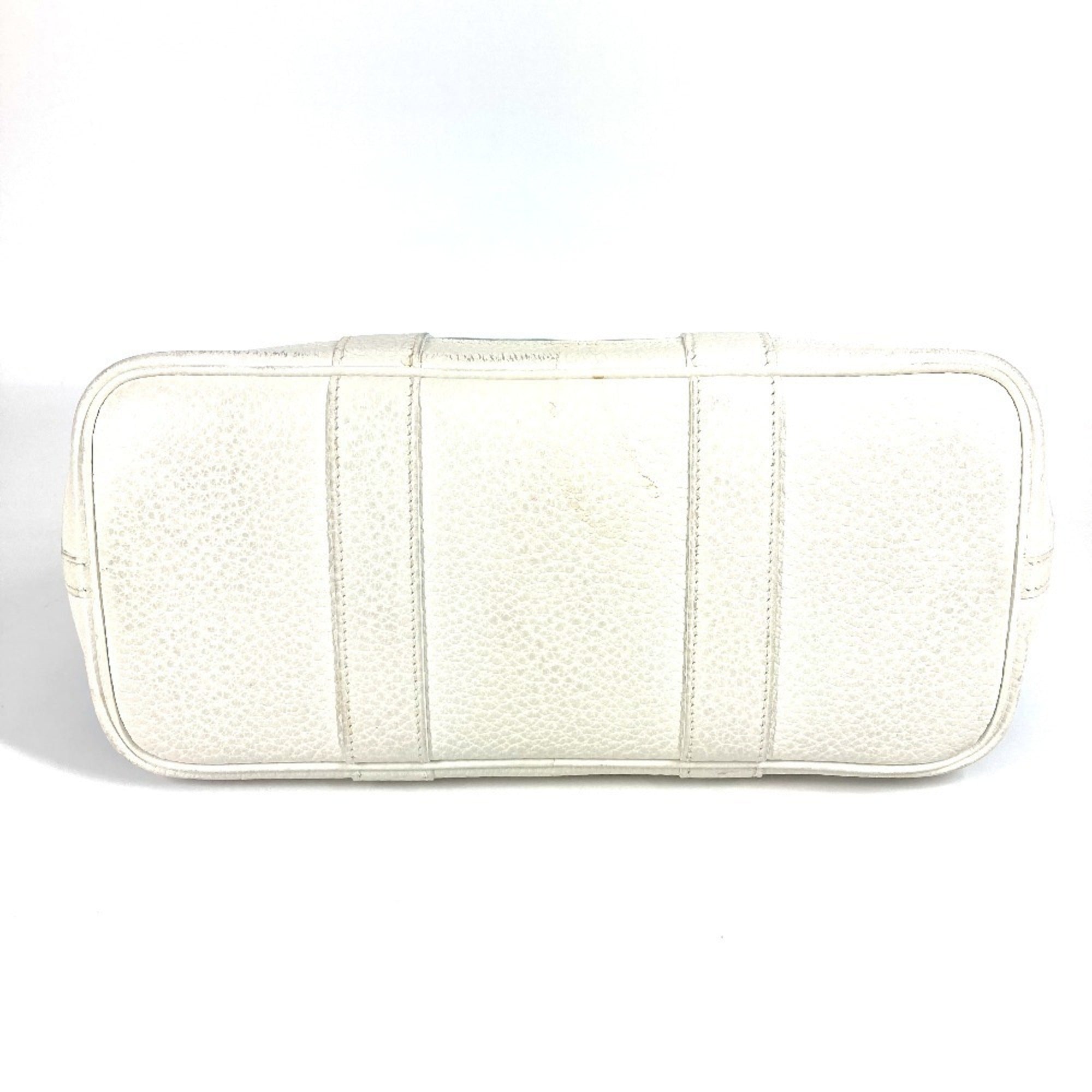 HMS Garden Party TPM Toile Officier Leather Handbag/Tote Bag, Women's, Blue