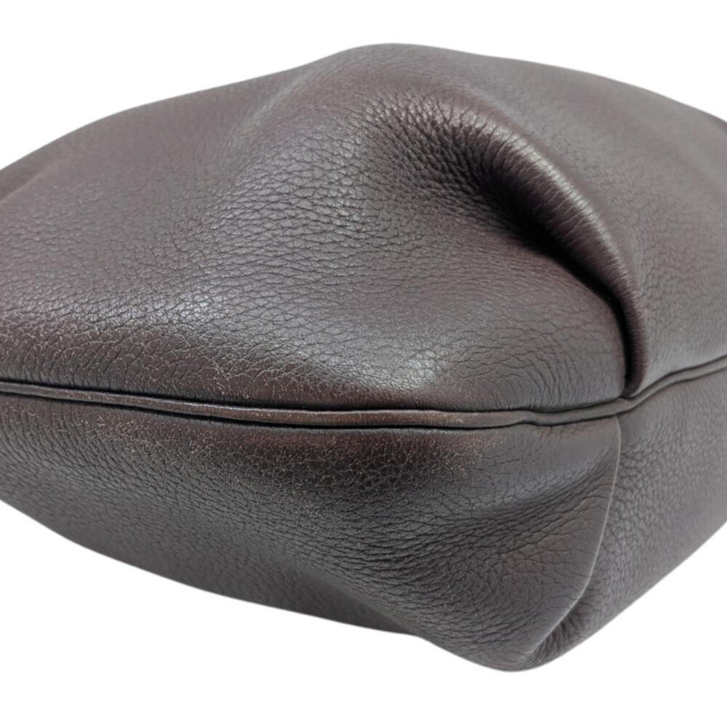 HMS Rodeo II de Togo Brown Leather Shoulder Bag, C Stamp, Made in 1999, for Men and Women