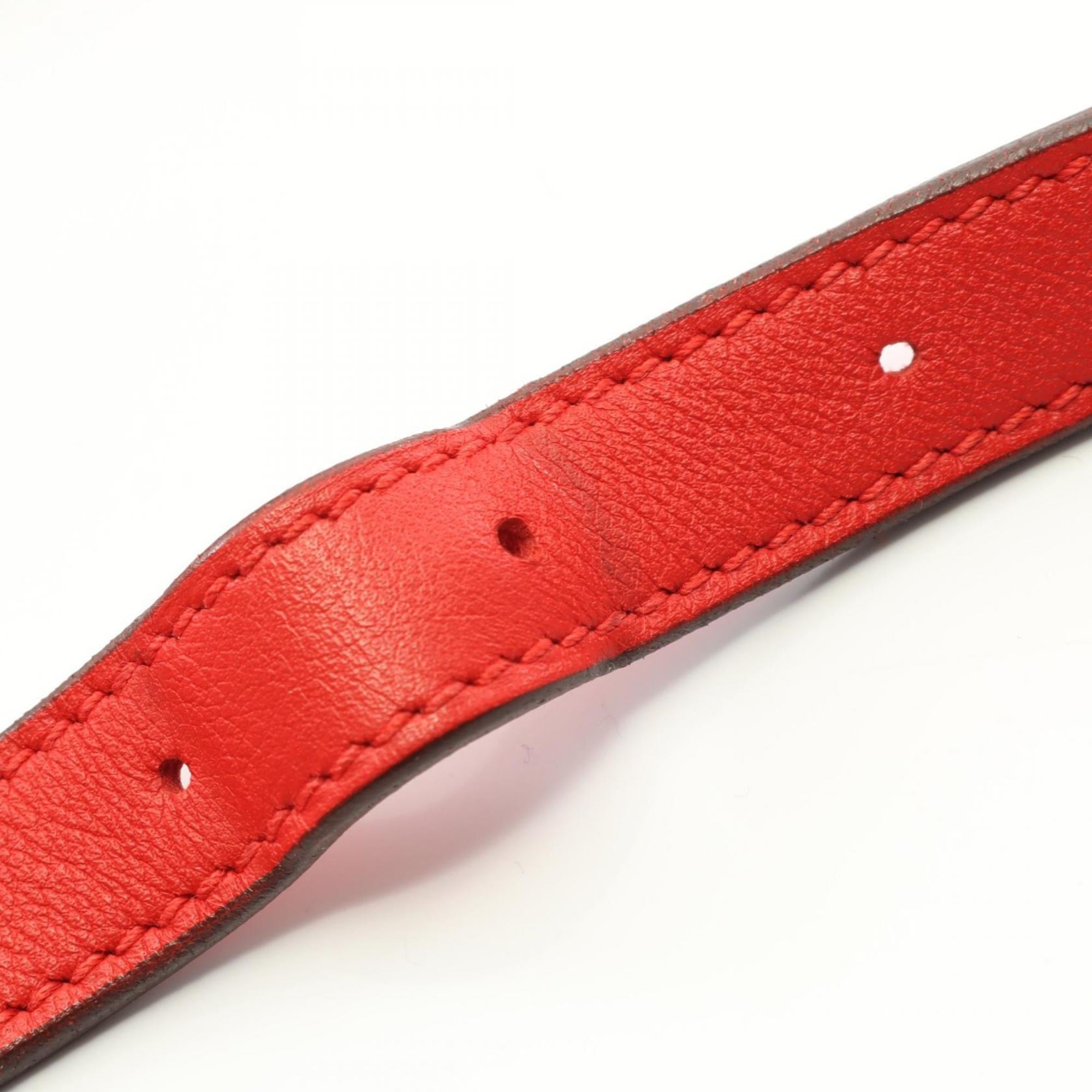 HMS HERMES BRIDES de GALA shoulder bag, silk and leather, women's, blue, red, multicolor