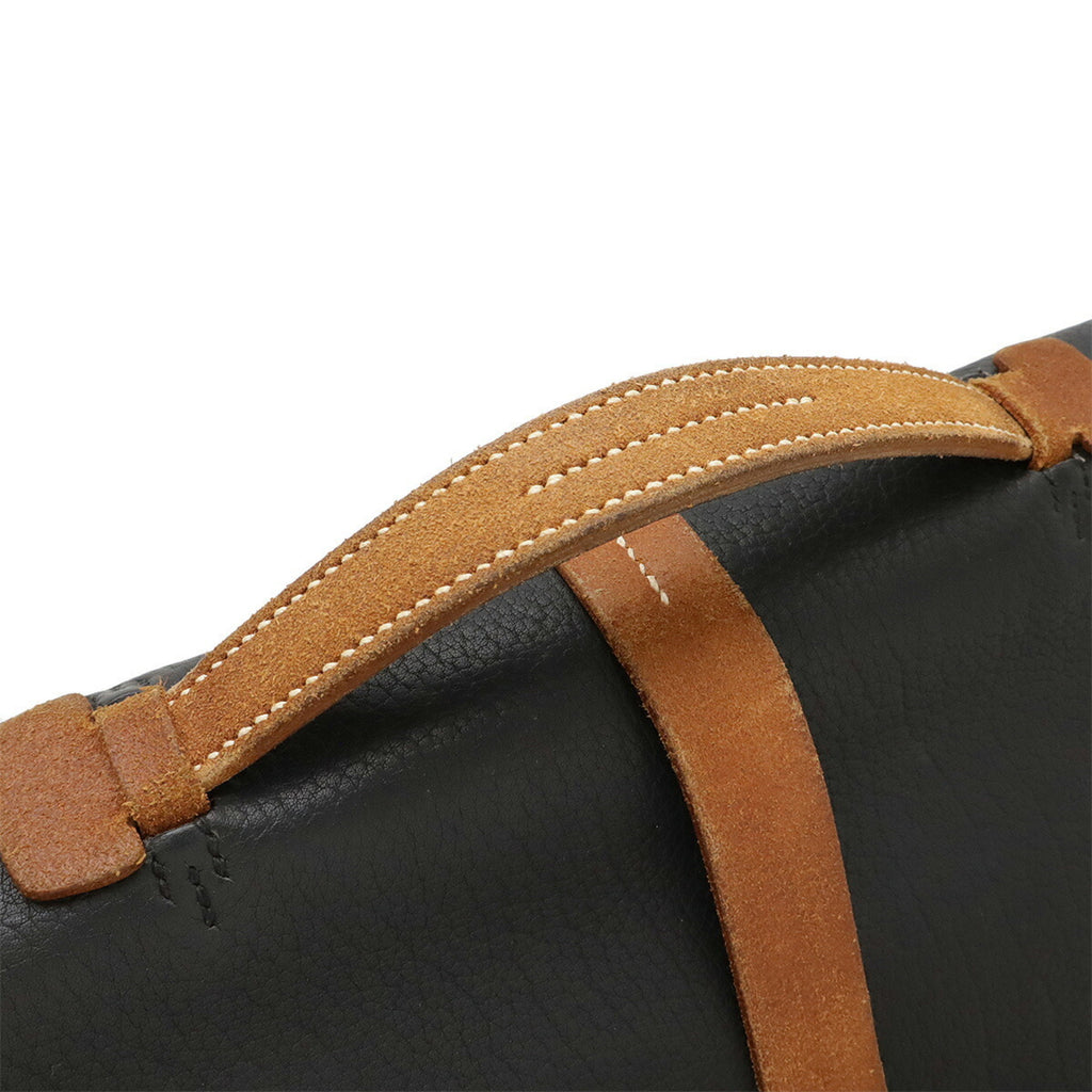 HMS Etrivière Document Bag Handbag Fjord Black H Stamp