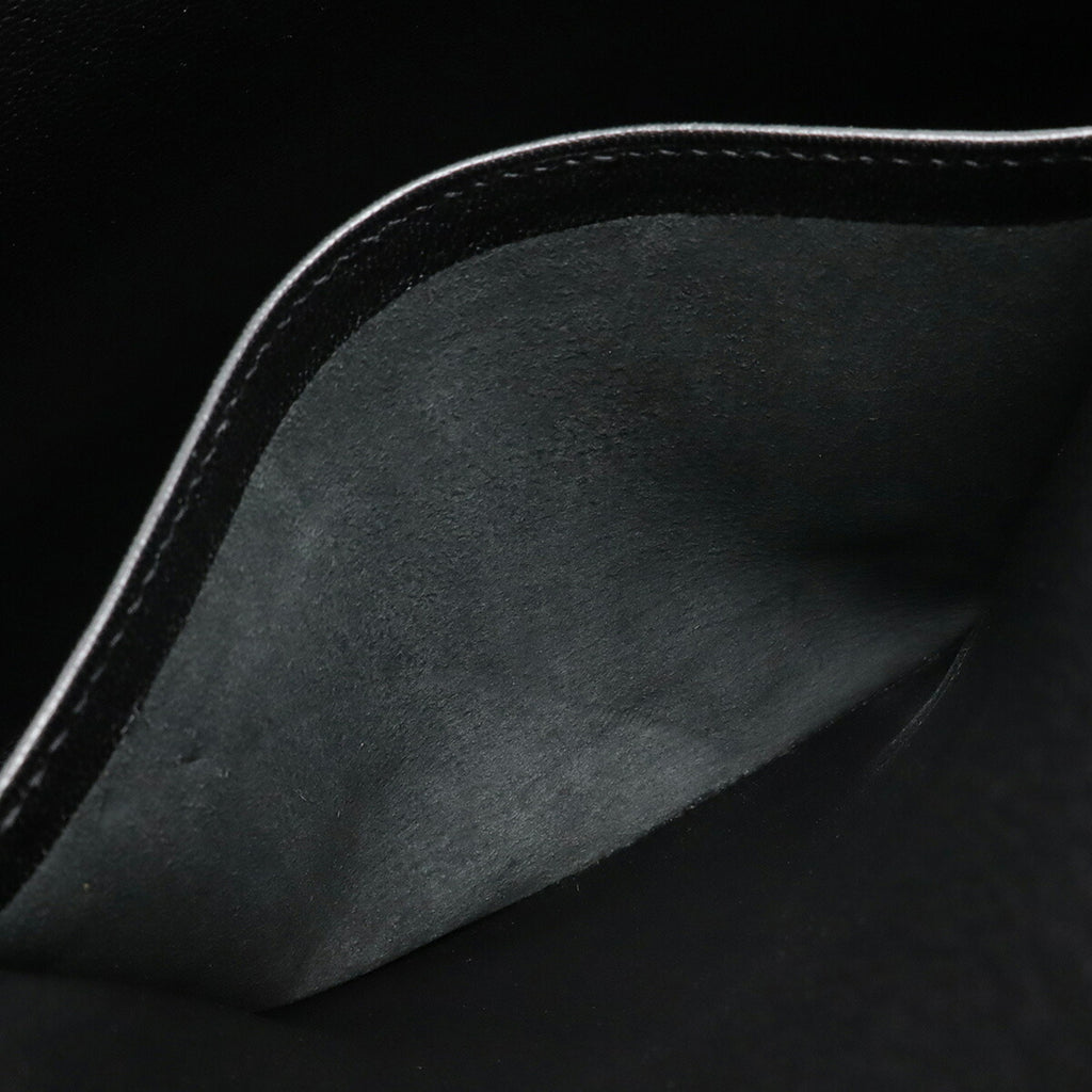 HMS Etrivière Document Bag Handbag Fjord Black H Stamp