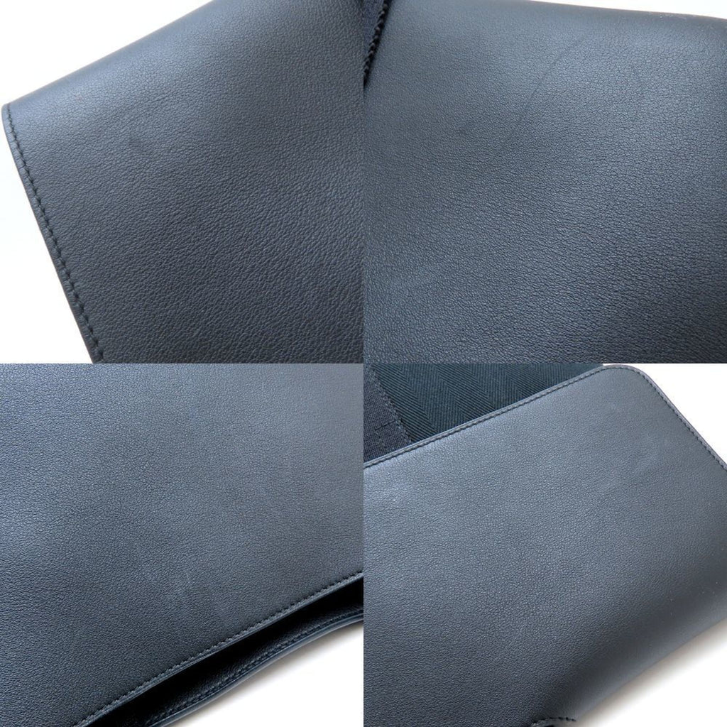 HMS Valparaiso GM handbag, 2009, leather and canvas, black, women's, model number 352844, stamped with "M".