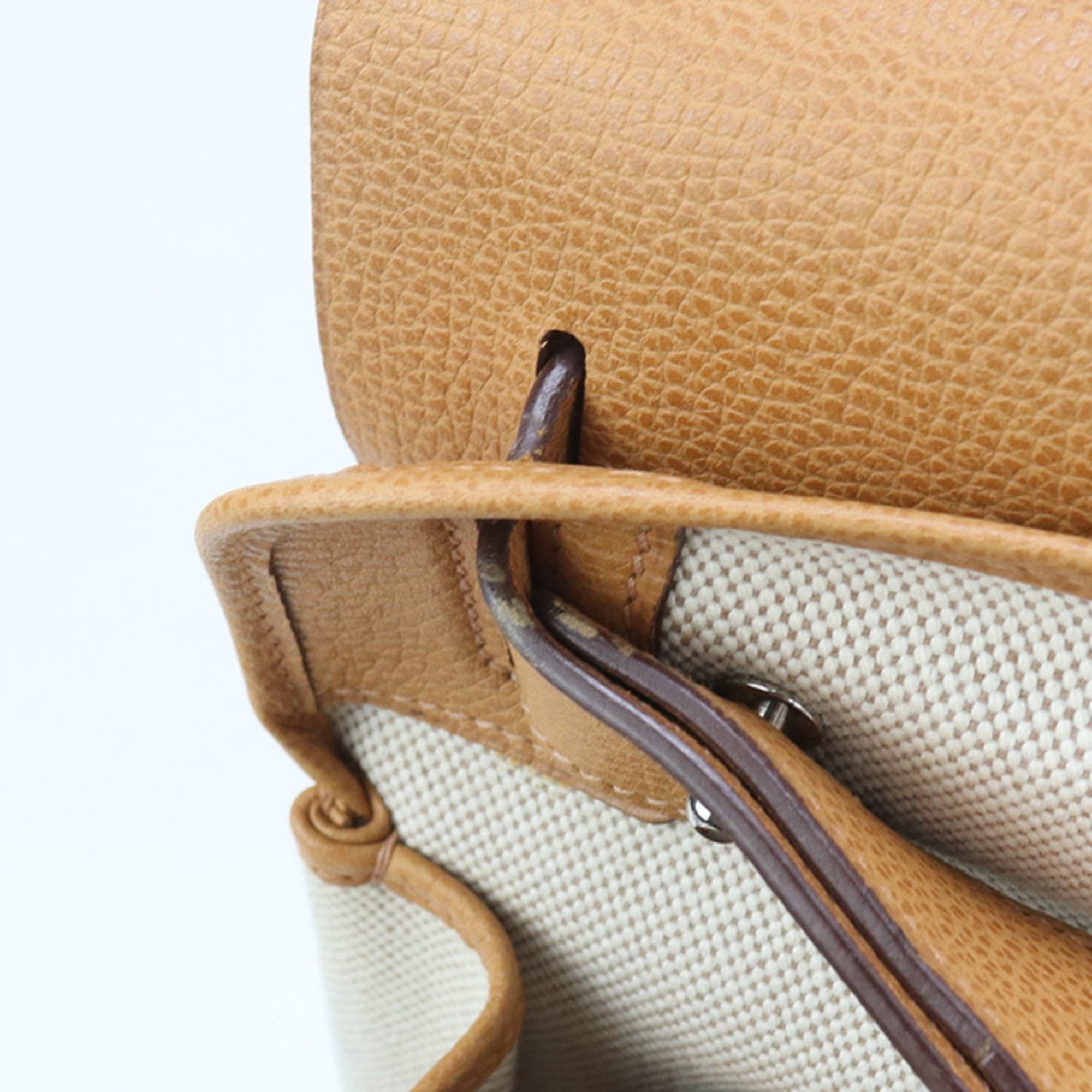 HMS Sac Colorado GM Shoulder Bag, Beige, with I Stamp