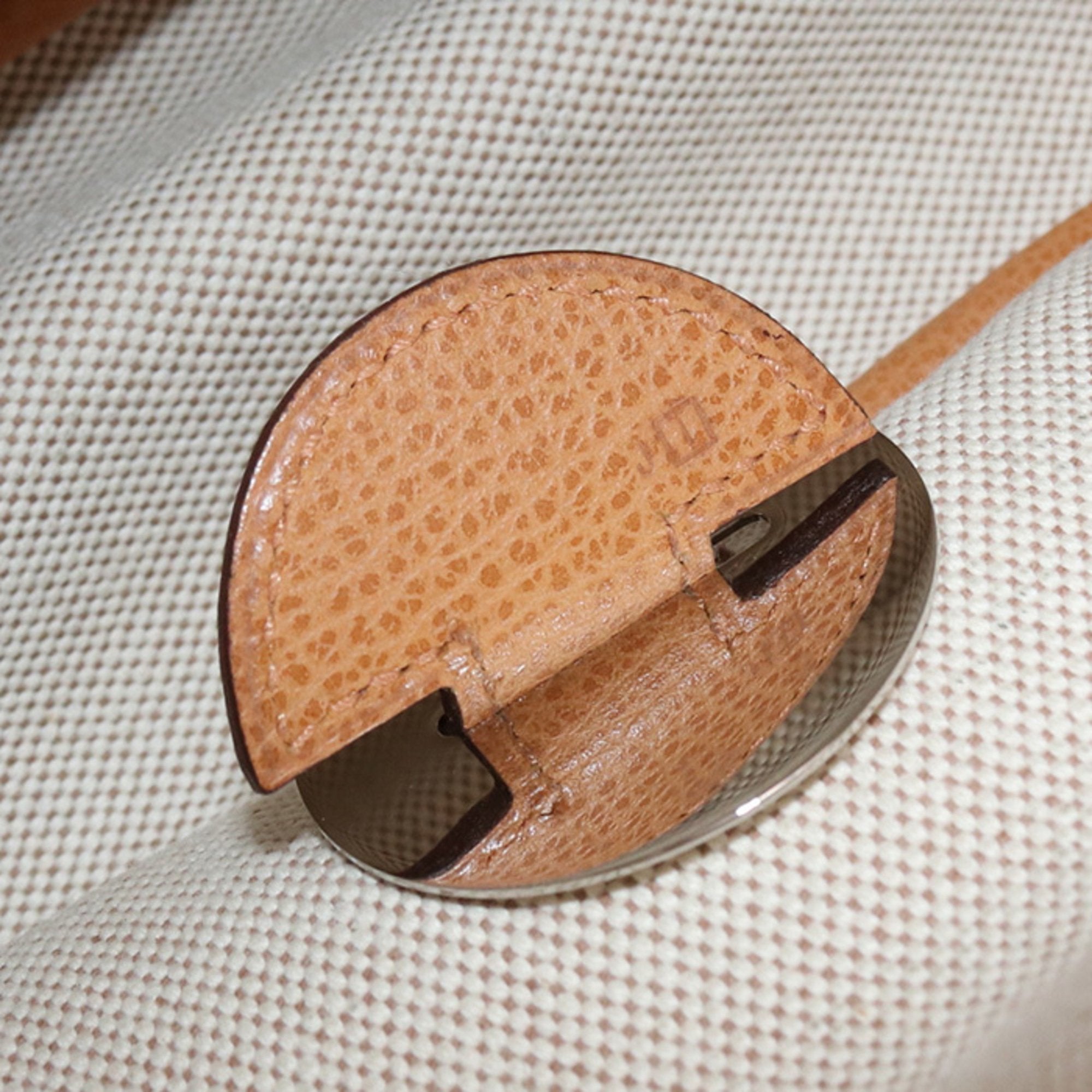 HMS Sac Colorado GM Shoulder Bag, Beige, with I Stamp