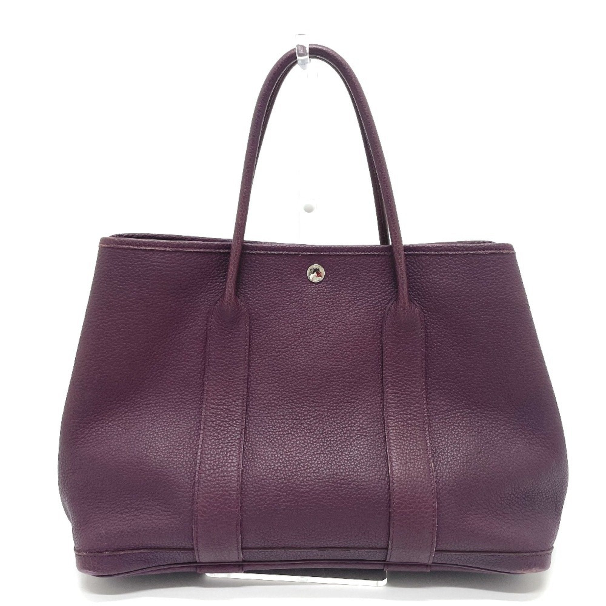 HMS Garden Party PM Shoulder Tote Bag in Negonda, Cassis and Purple