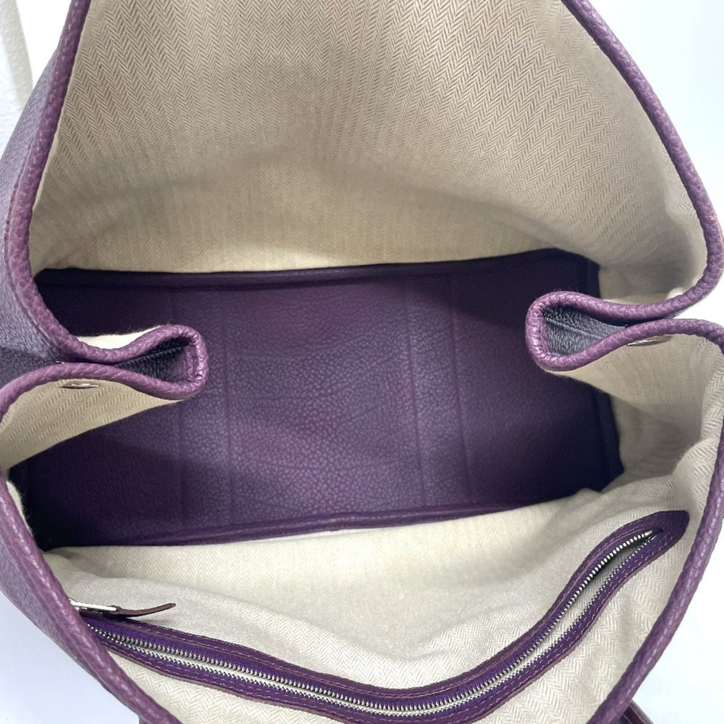 HMS Garden Party PM Shoulder Tote Bag in Negonda, Cassis and Purple